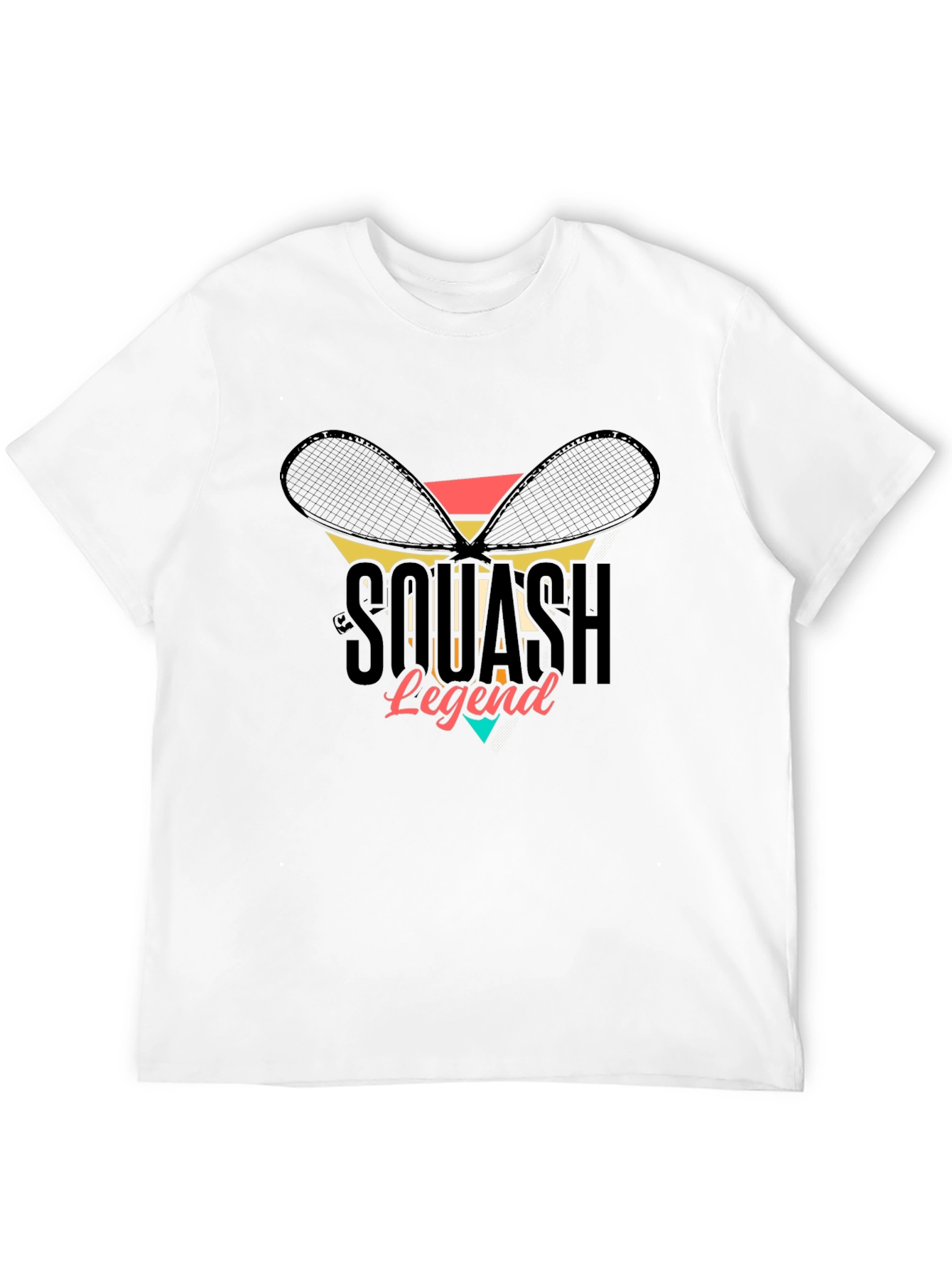 Squash Legend Retro Graphic T-Shirt