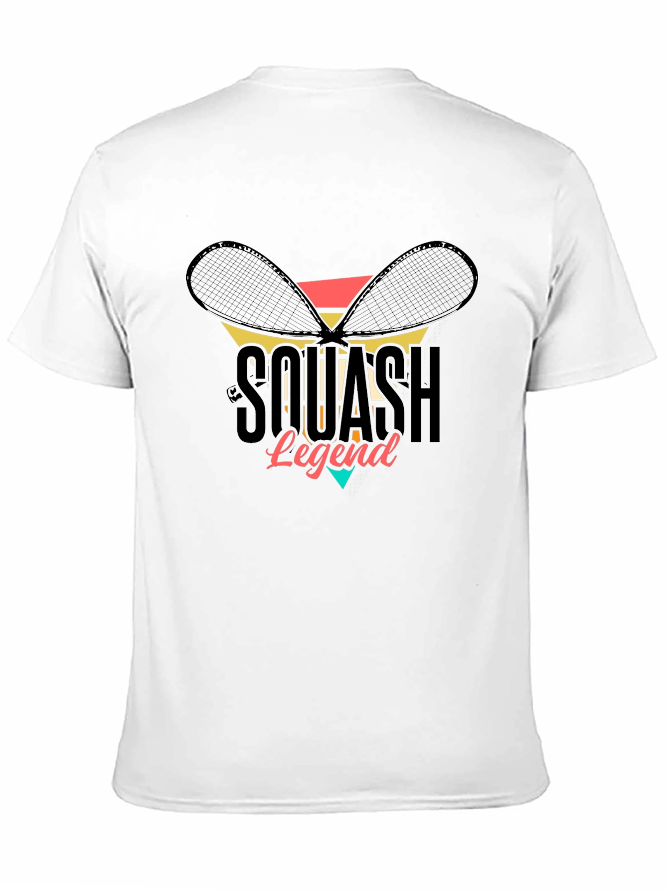 Squash Legend Retro Graphic T-Shirt
