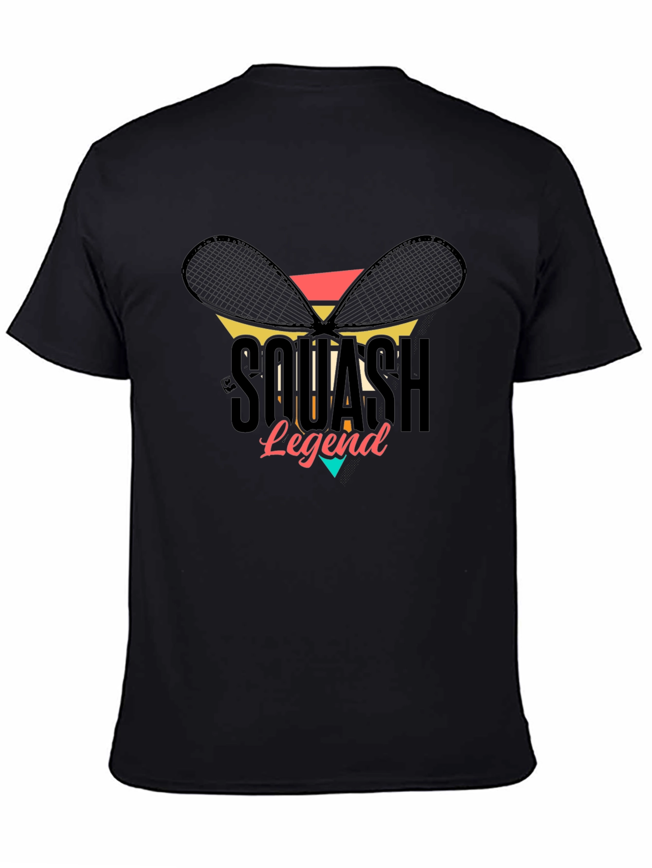Squash Legend Retro Graphic T-Shirt