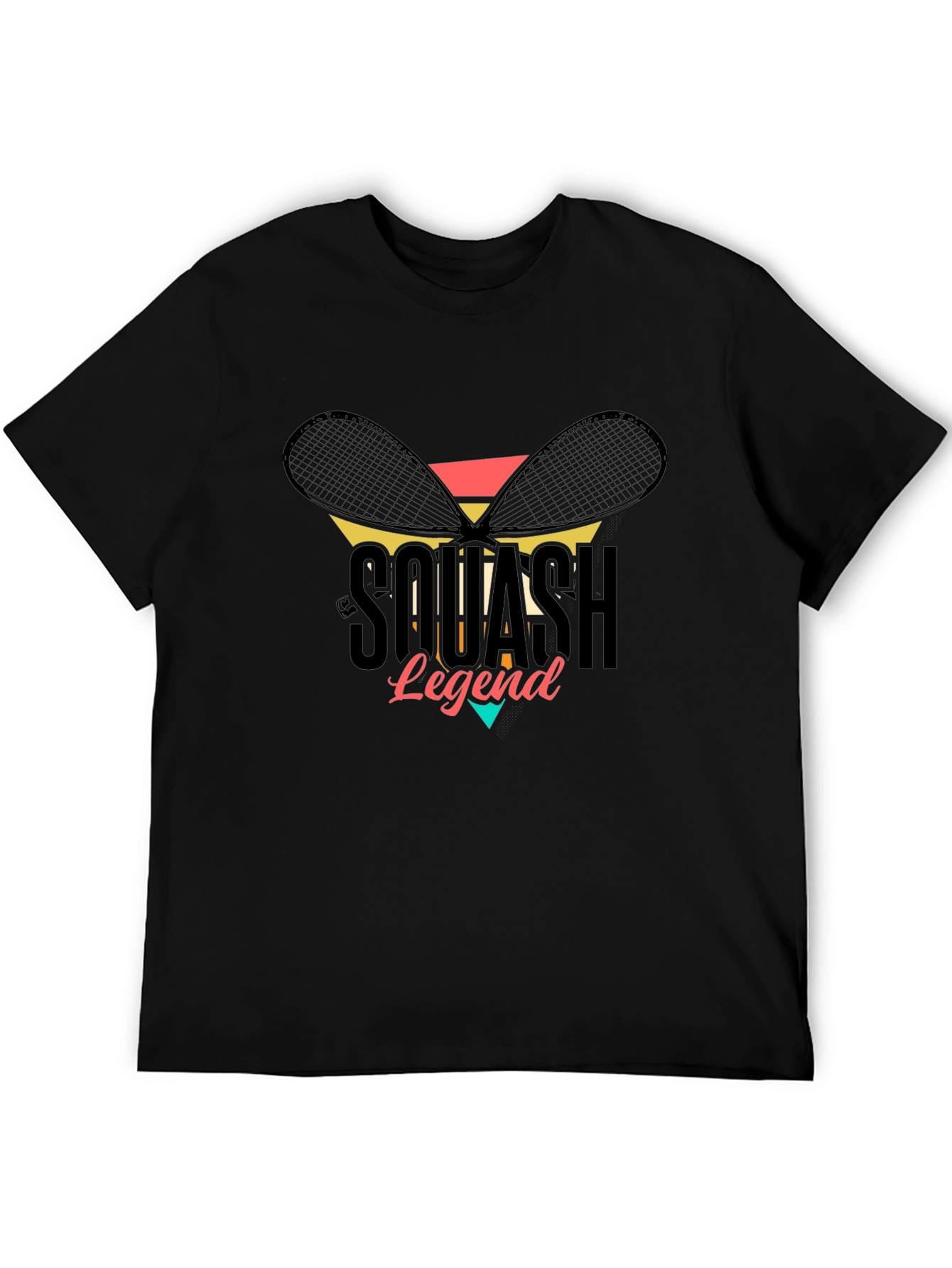 Squash Legend Retro Graphic T-Shirt
