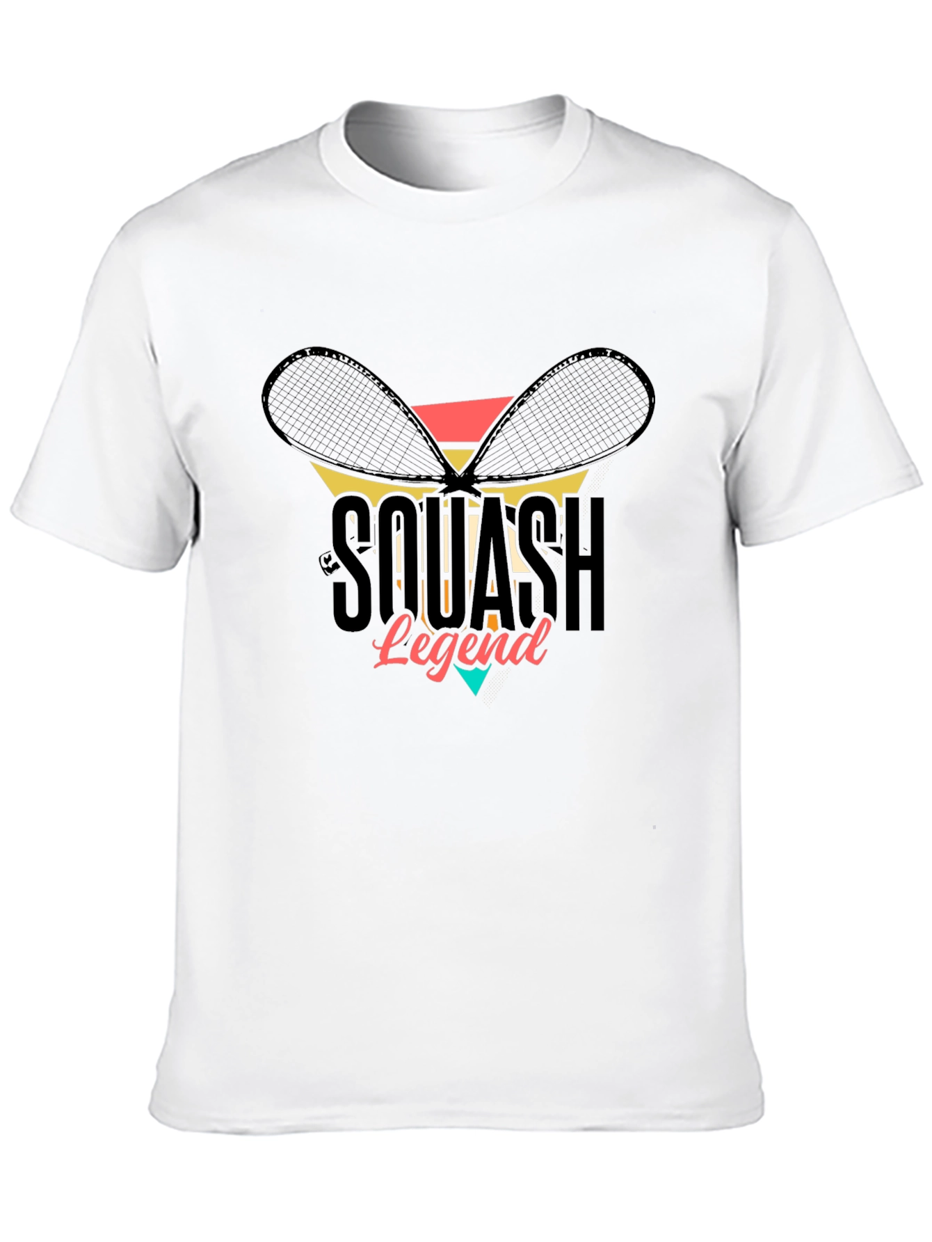 Squash Legend Retro Graphic T-Shirt