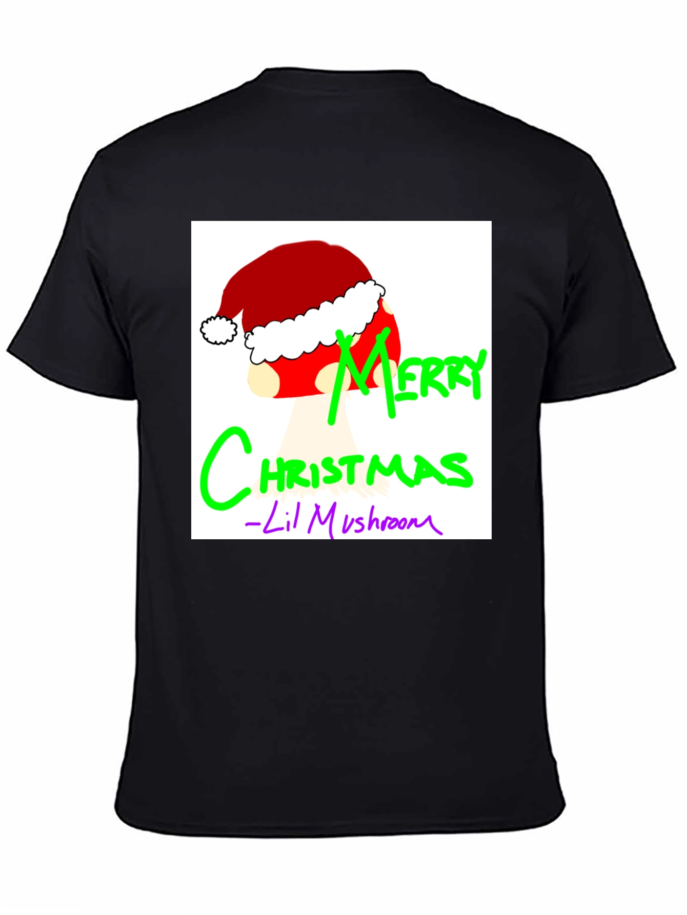 Merry Christmas Lil Mushroom Tee