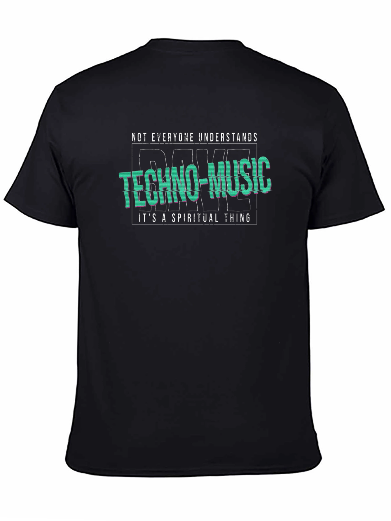 Techno-Music Spiritual T-Shirt - Unique Graphic Tee