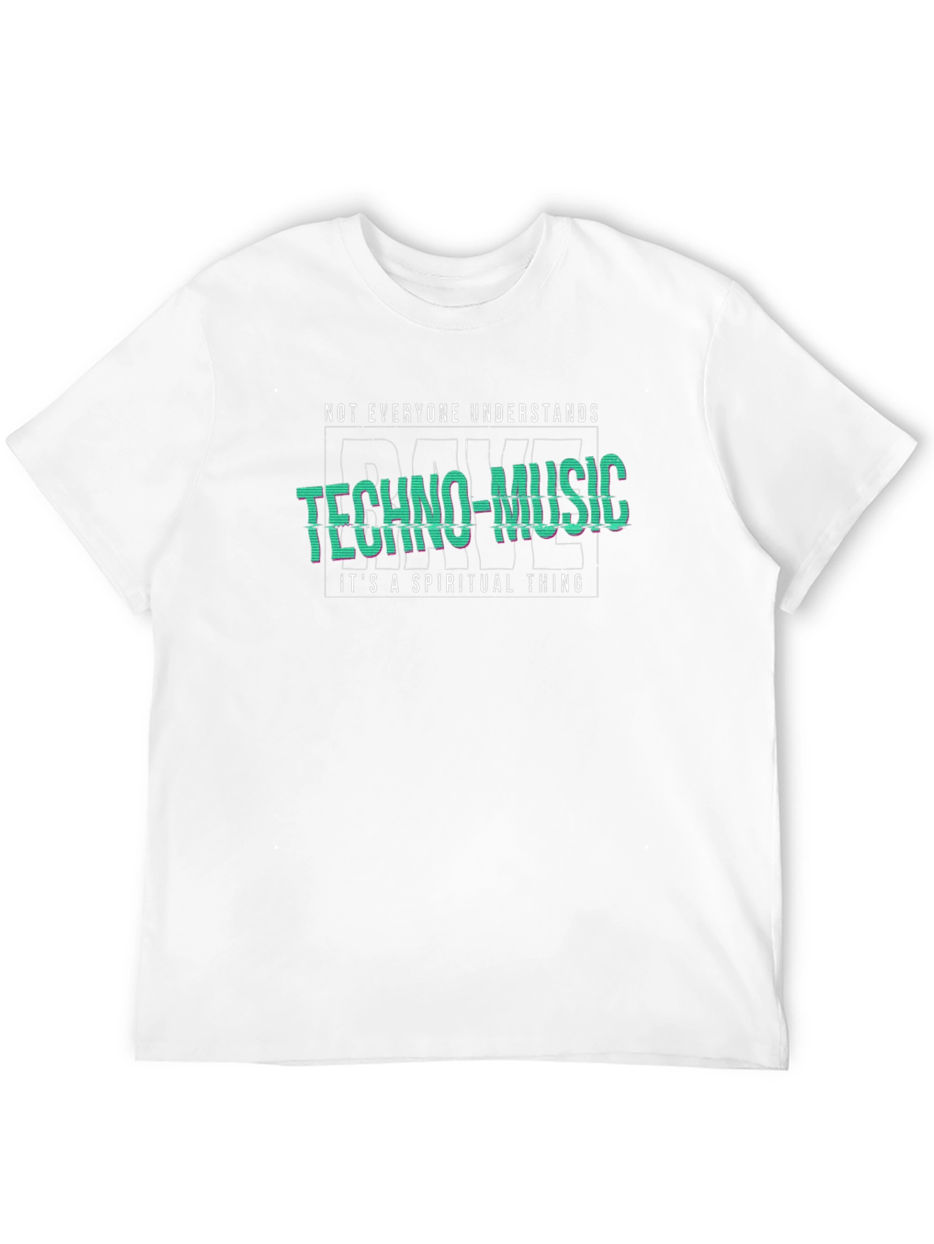 Techno-Music Spiritual T-Shirt - Unique Graphic Tee