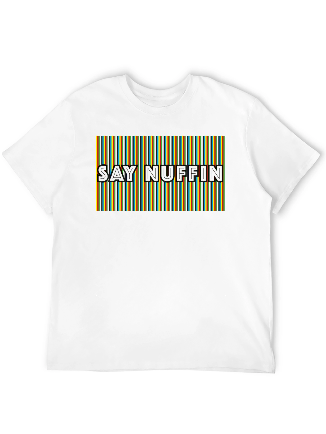 Say Nuffin Graphic Tee - Bold Black