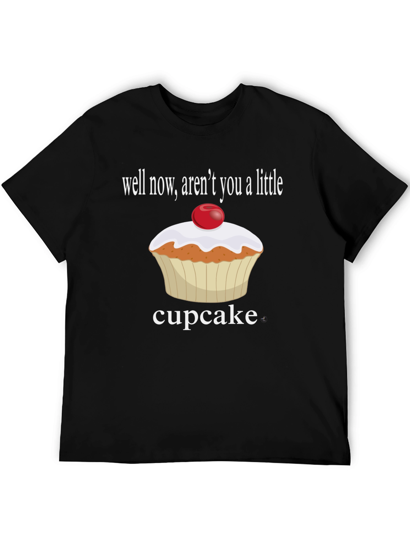 Funny Cupcake Graphic T-Shirt - Sweet Humor