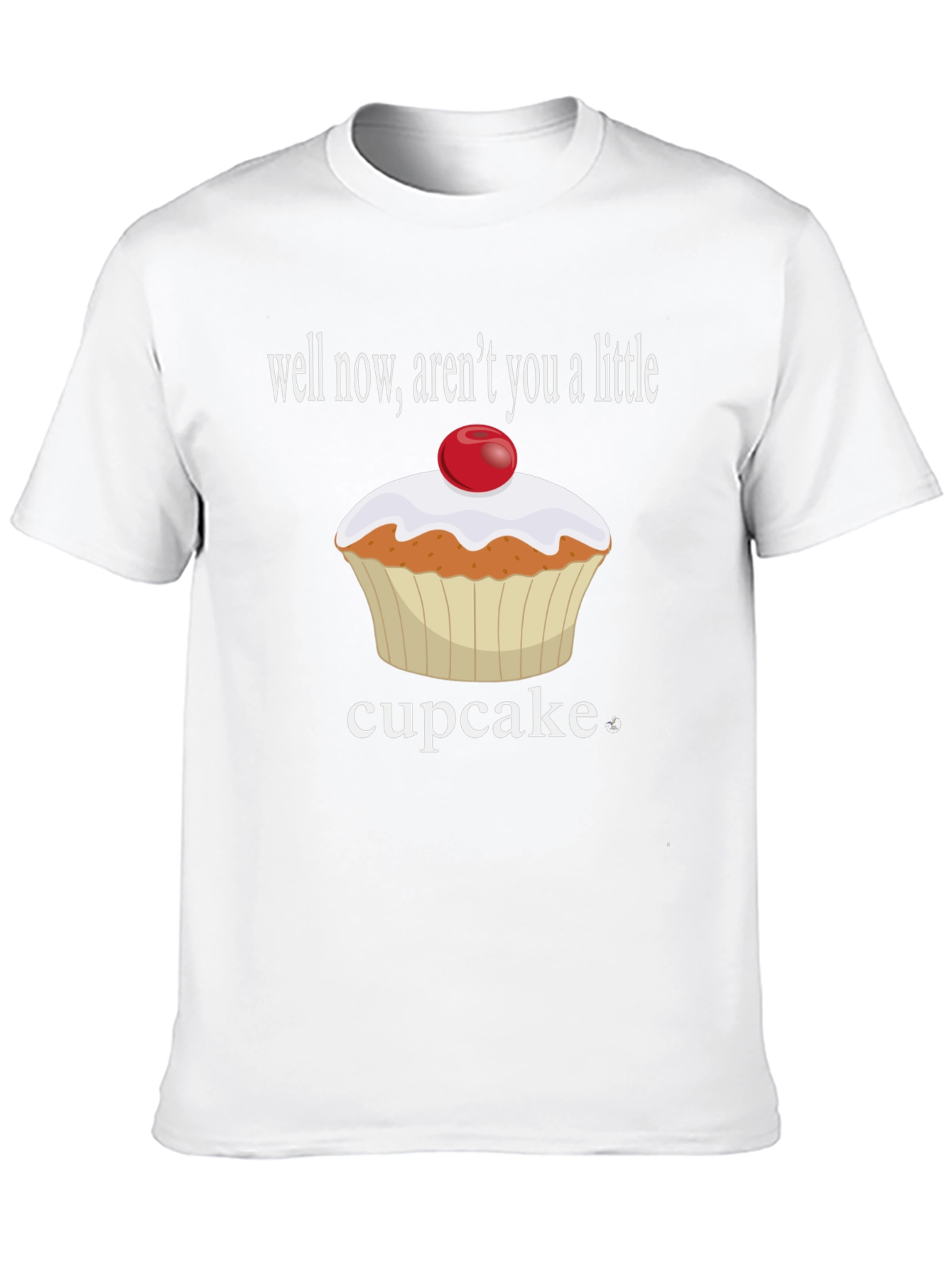 Funny Cupcake Graphic T-Shirt - Sweet Humor