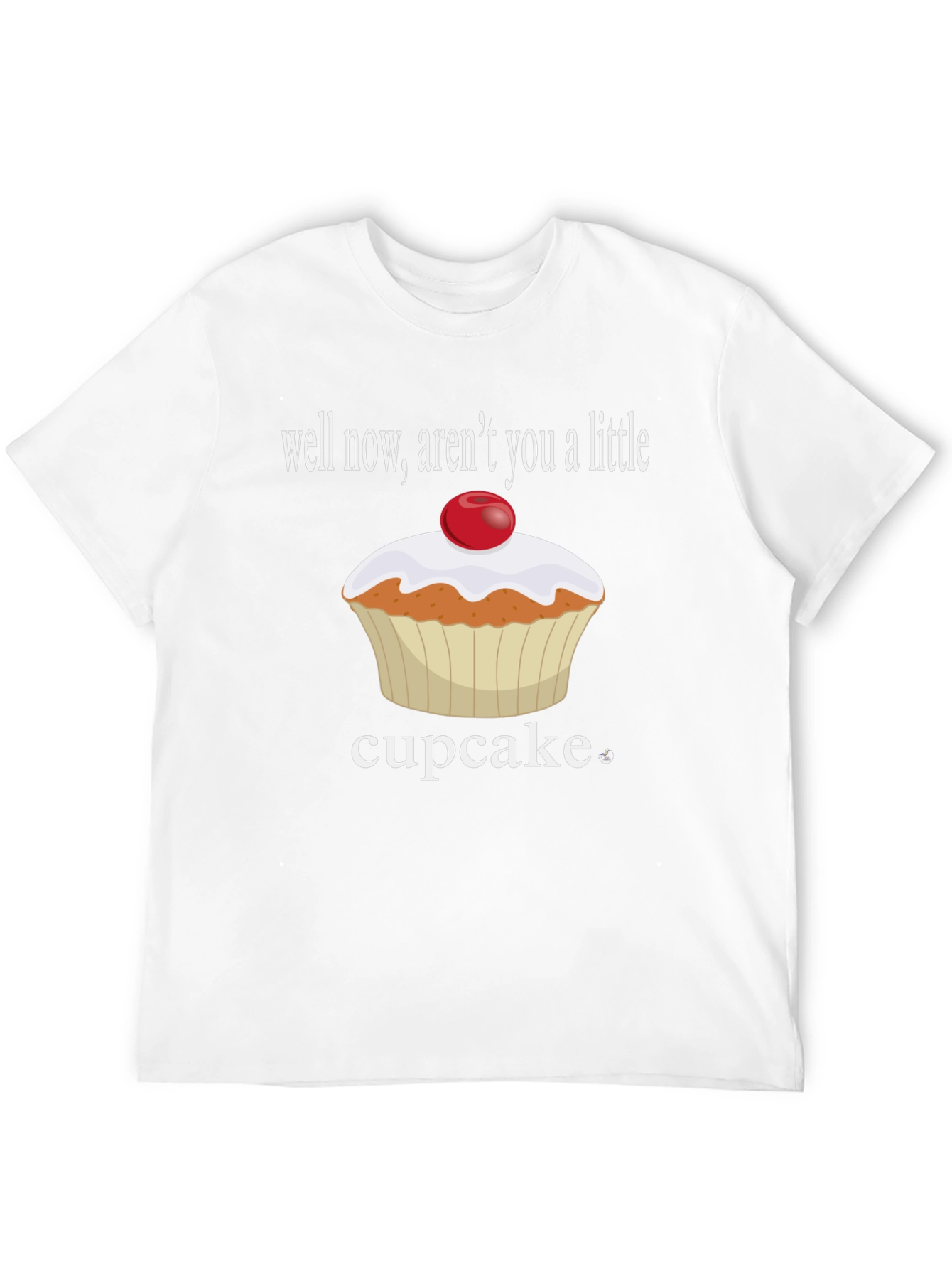 Funny Cupcake Graphic T-Shirt - Sweet Humor