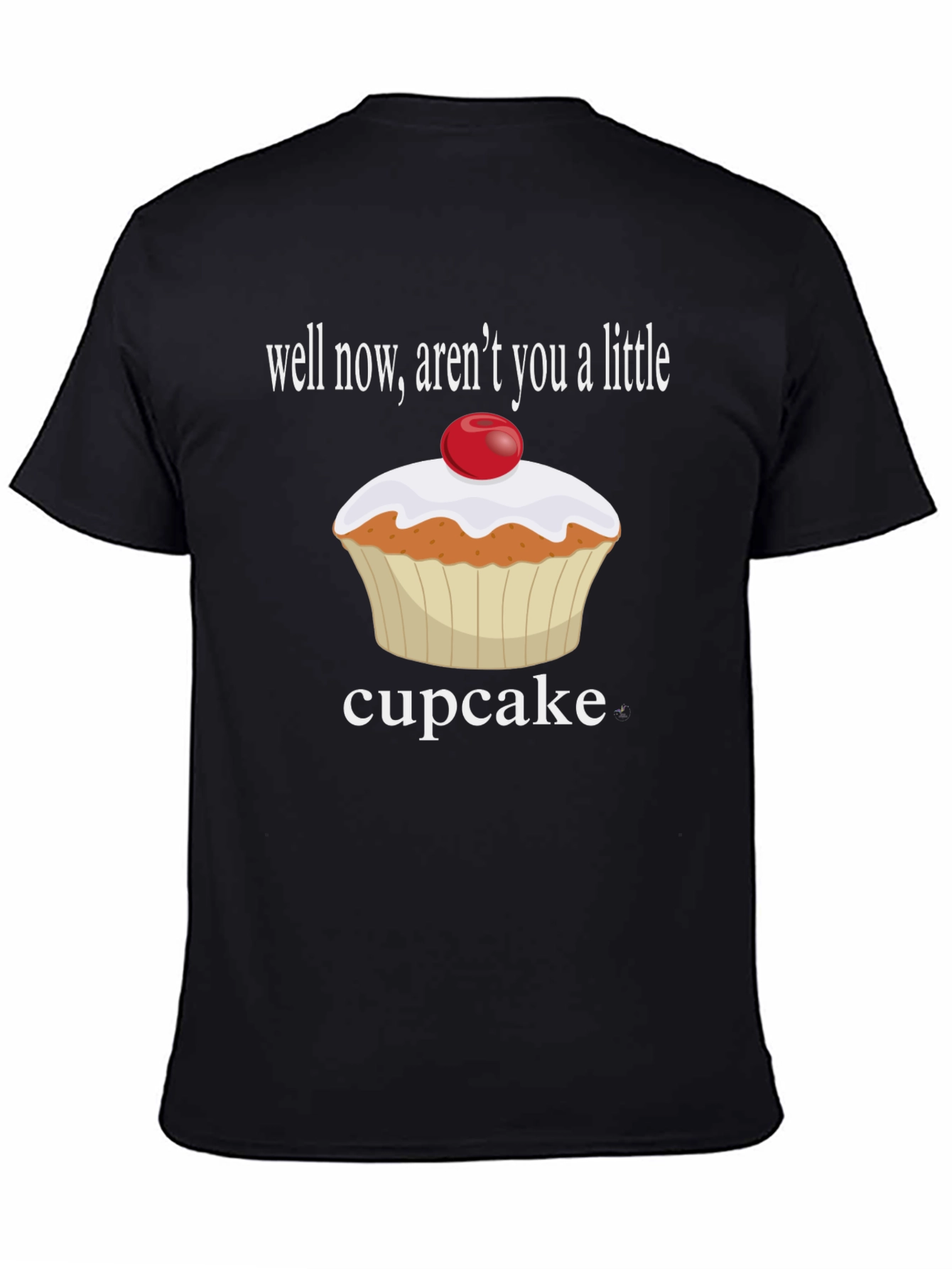 Funny Cupcake Graphic T-Shirt - Sweet Humor
