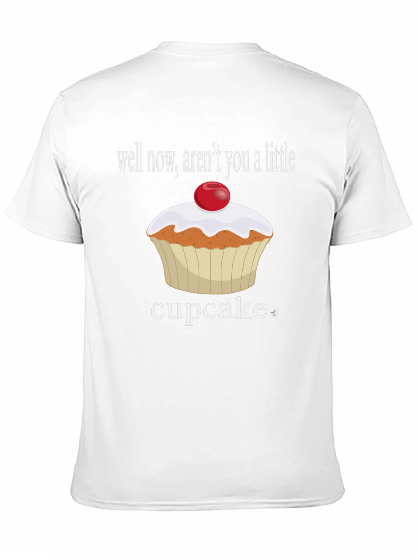 Funny Cupcake Graphic T-Shirt - Sweet Humor