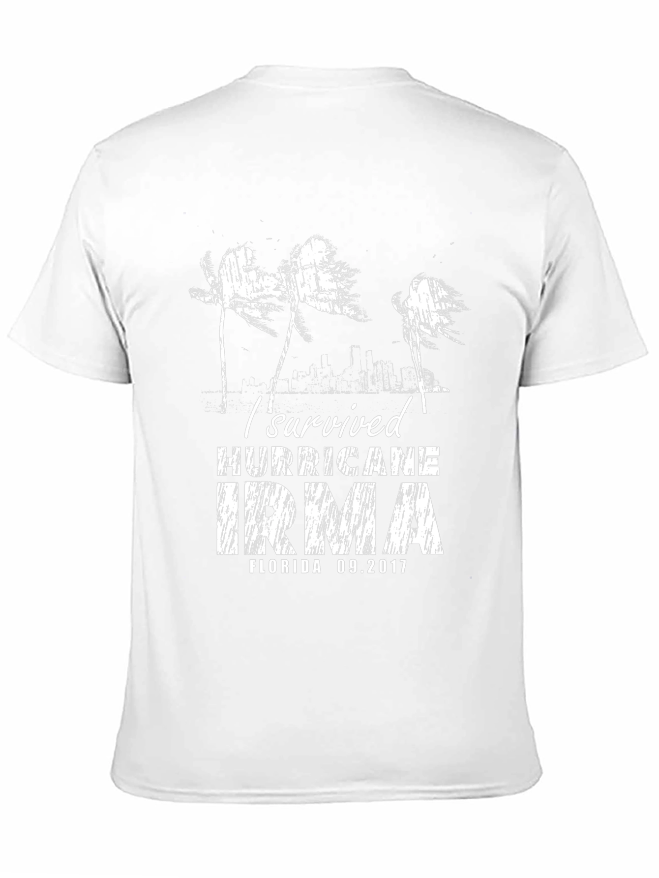 I Survived Hurricane Irma T-Shirt Florida 2017