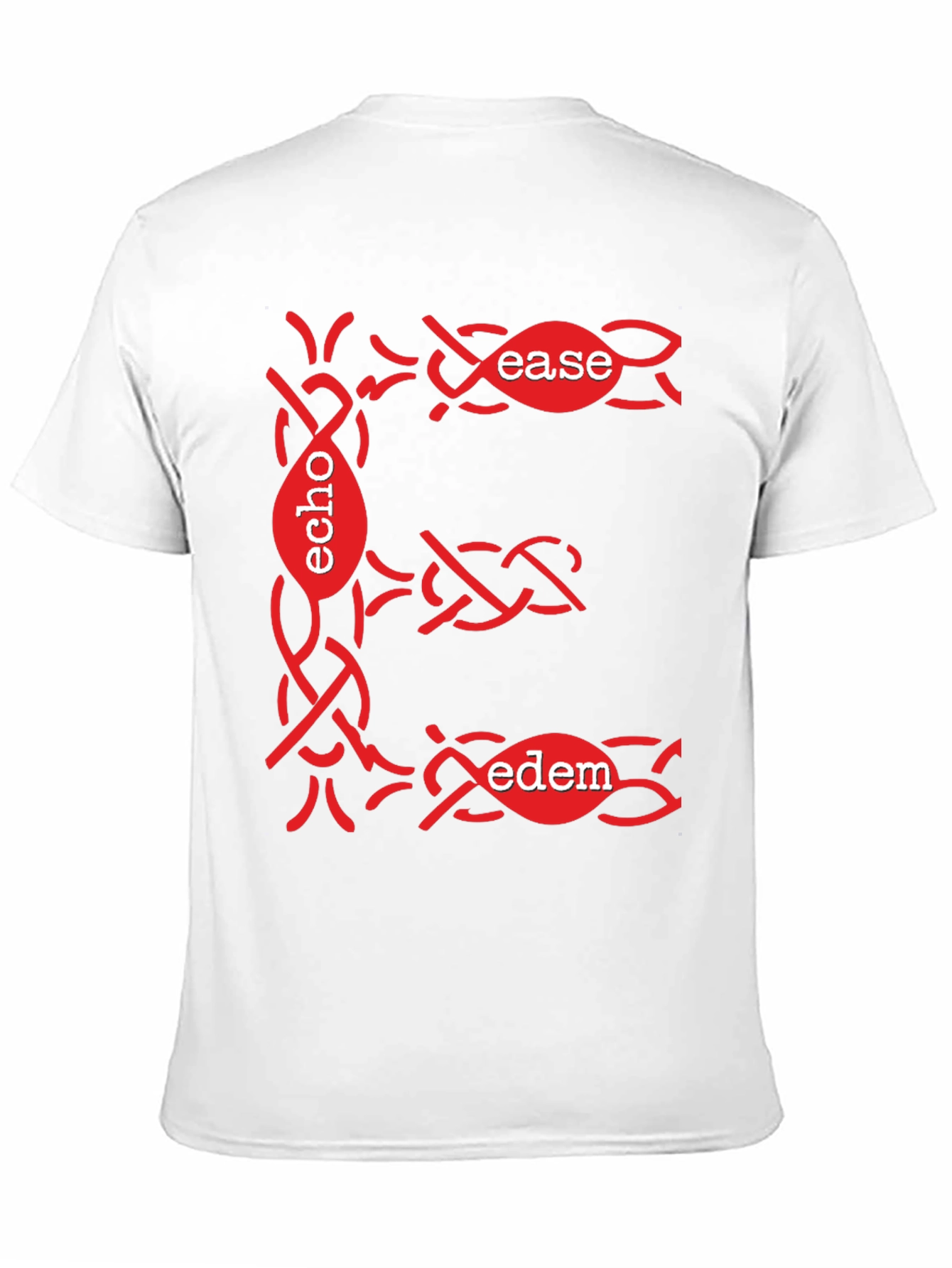 Stylish E-Design T-Shirt: Echo Ease Edem