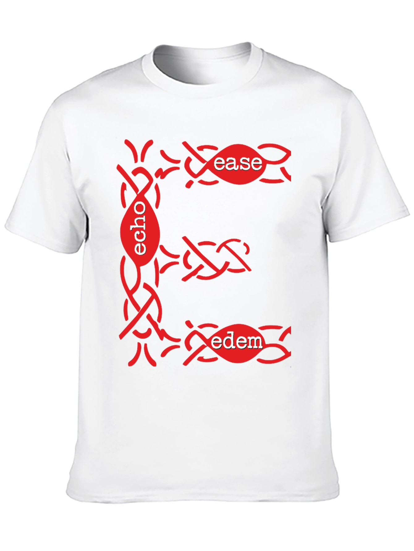 Stylish E-Design T-Shirt: Echo Ease Edem