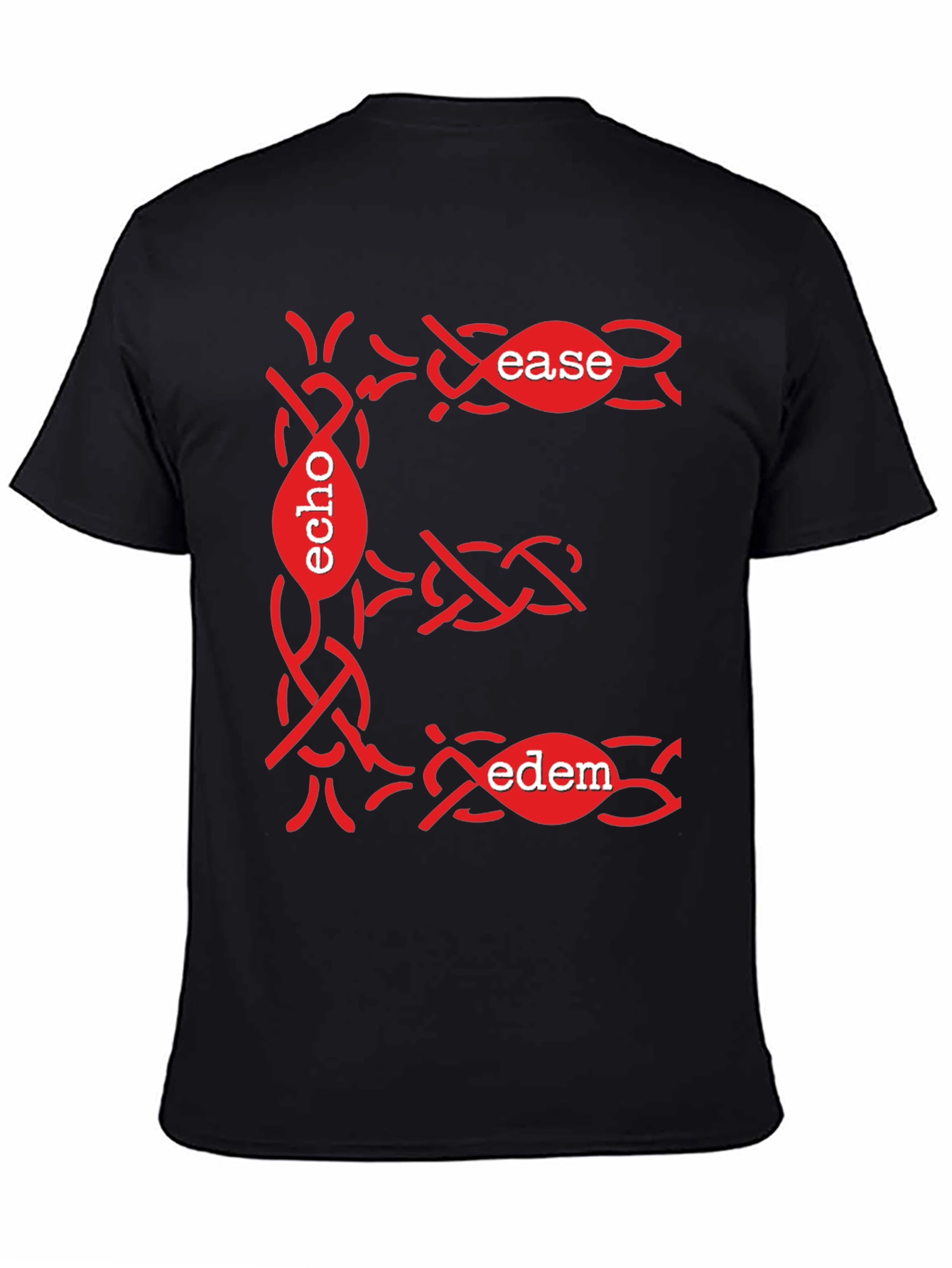 Stylish E-Design T-Shirt: Echo Ease Edem