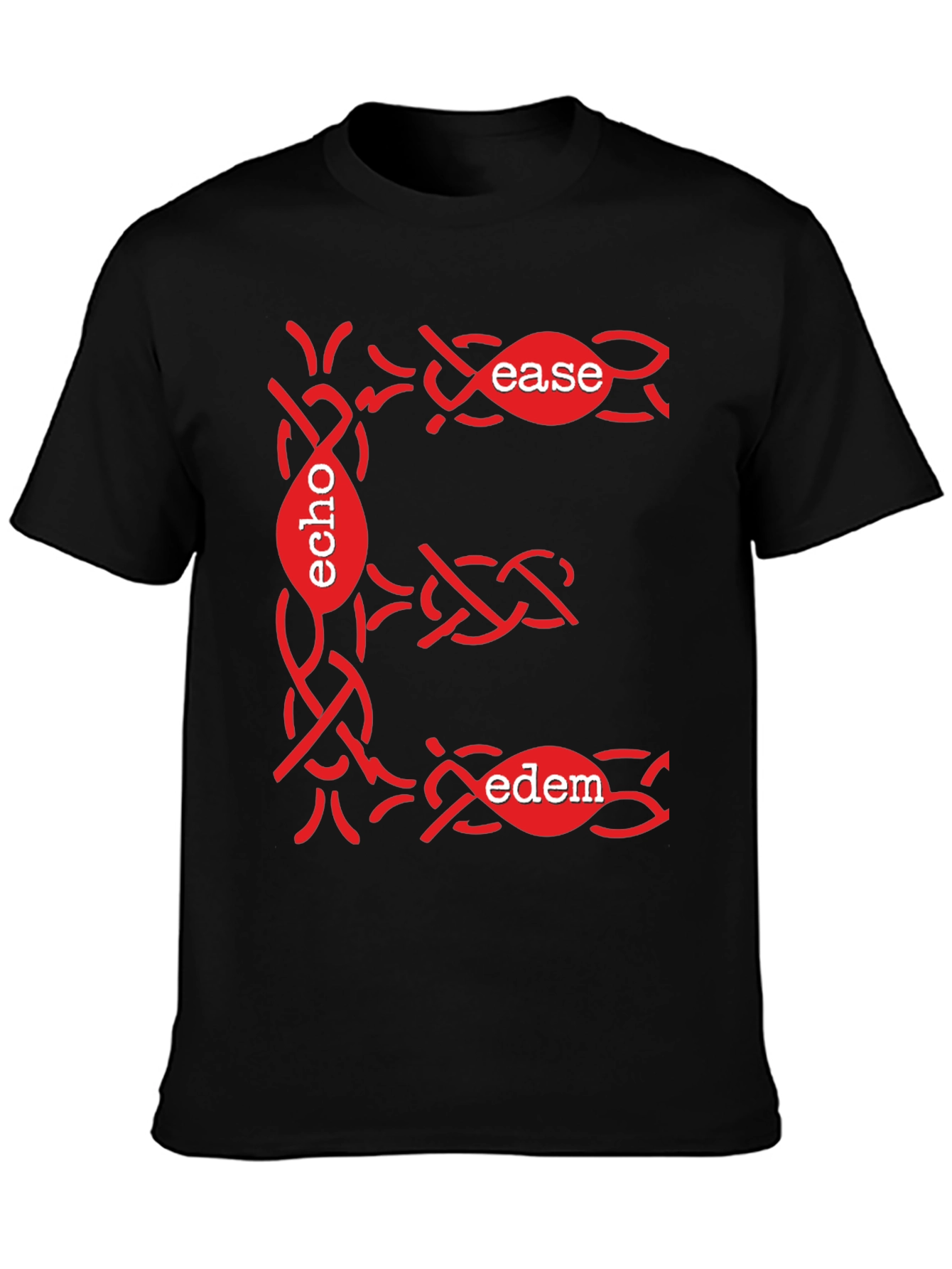 Stylish E-Design T-Shirt: Echo Ease Edem