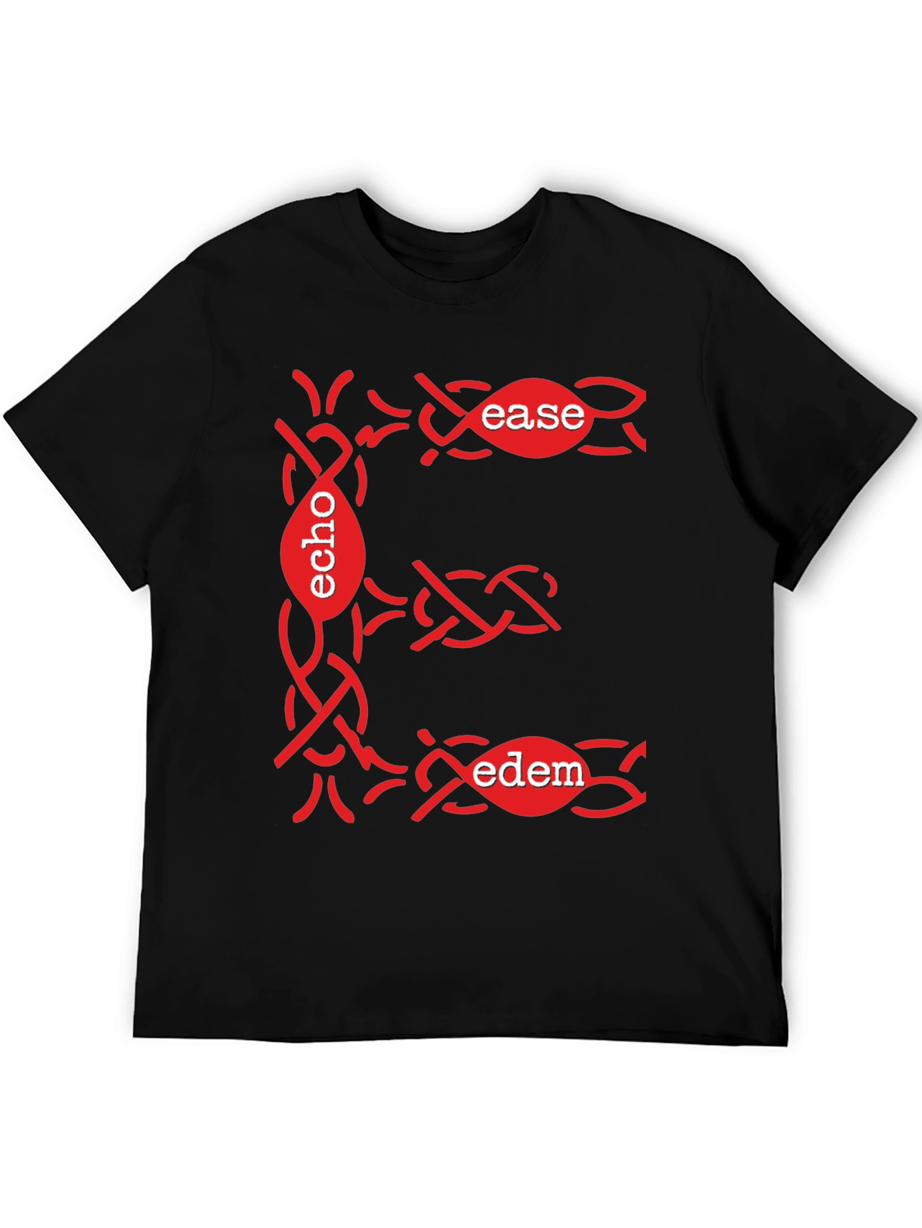 Stylish E-Design T-Shirt: Echo Ease Edem