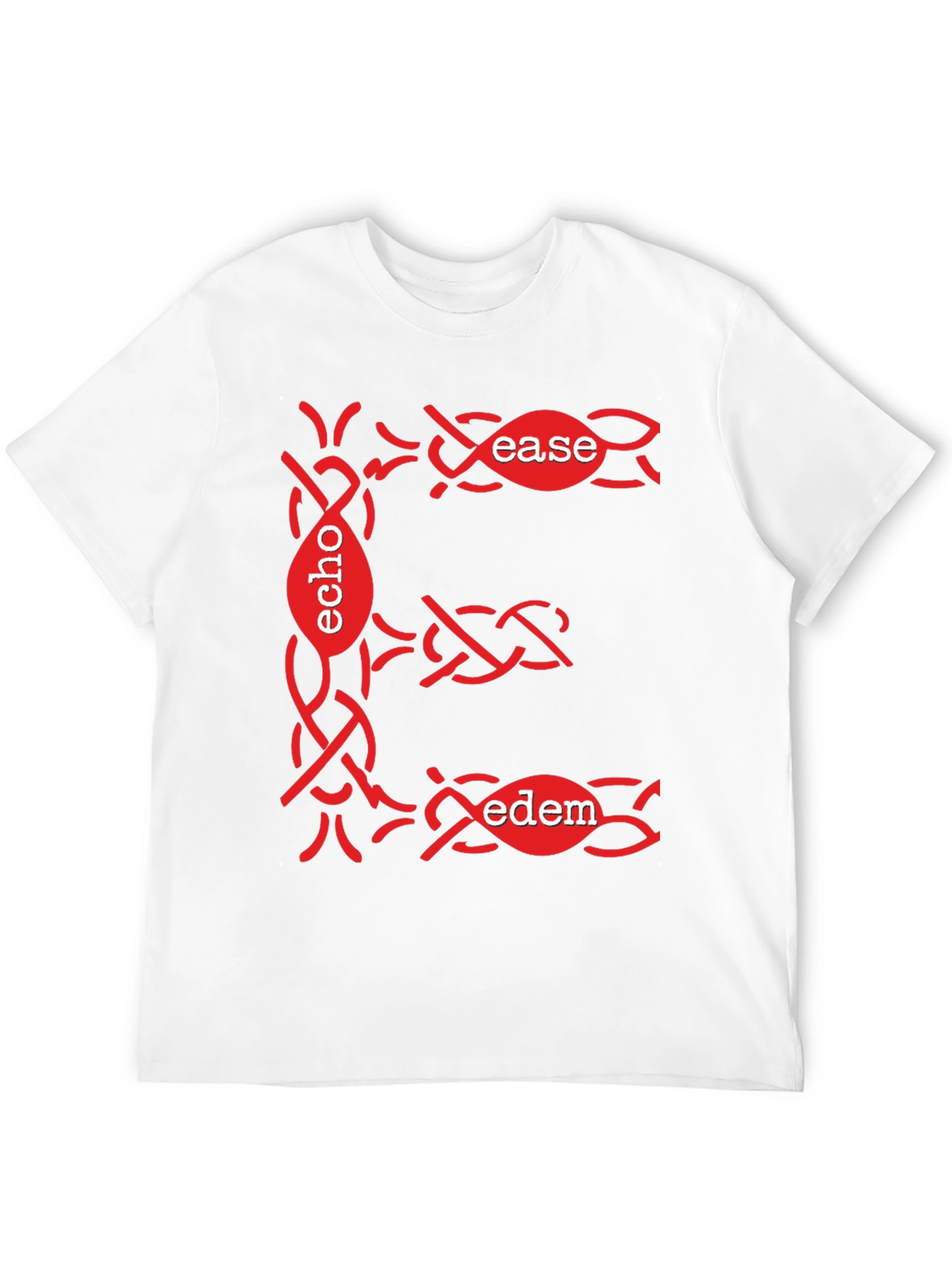 Stylish E-Design T-Shirt: Echo Ease Edem