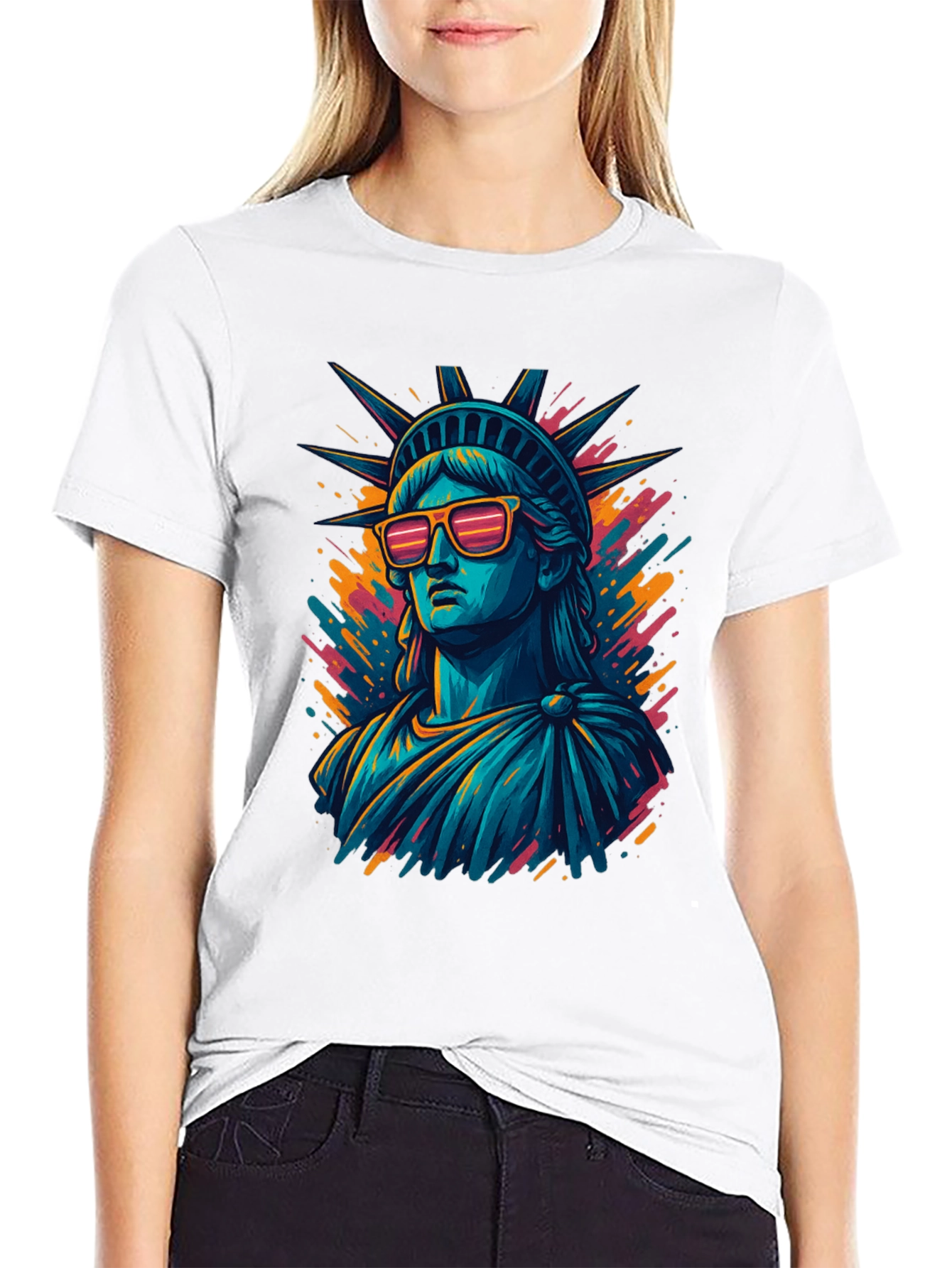 Statue of Liberty Graphic T-Shirt