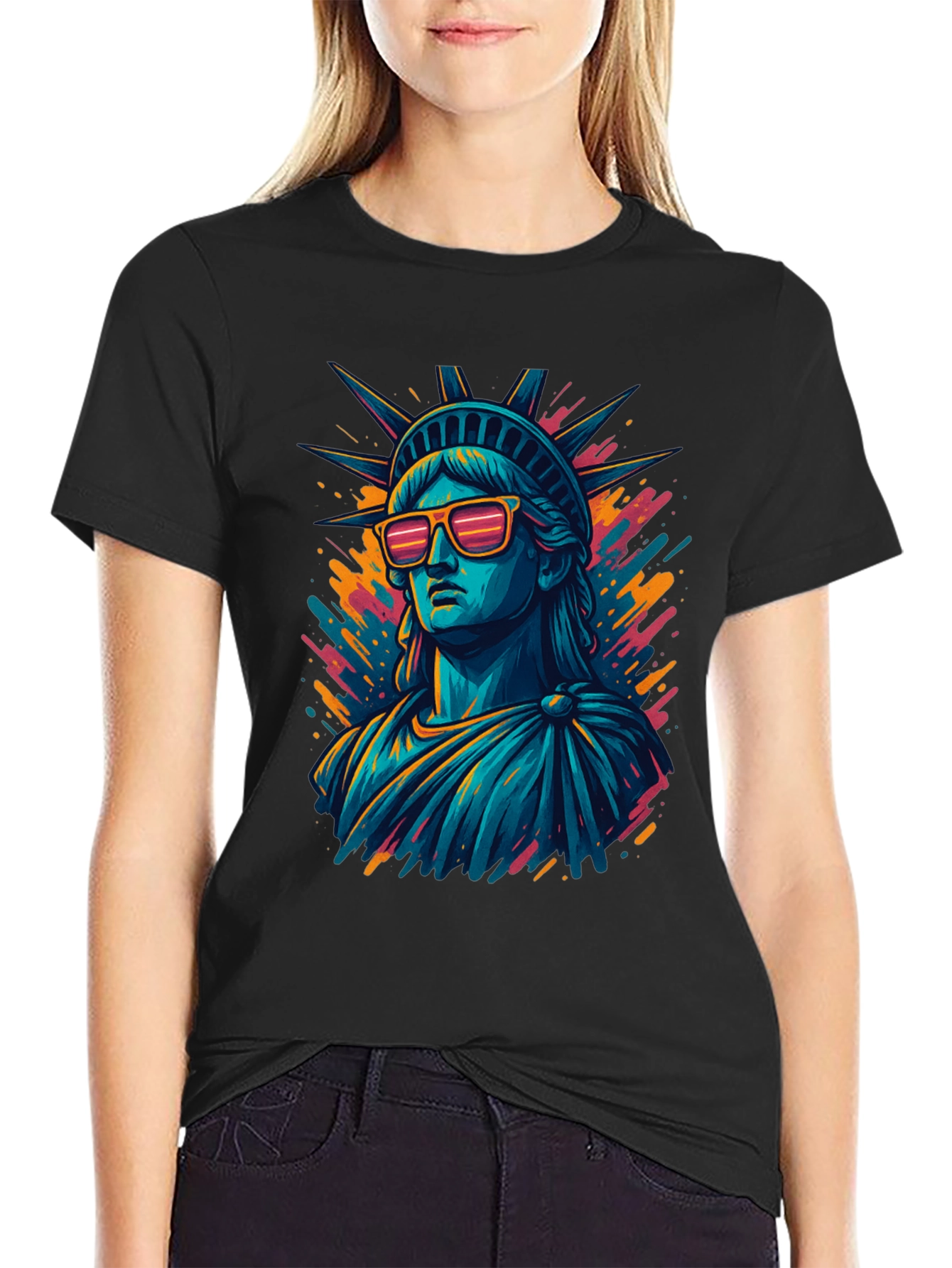 Statue of Liberty Graphic T-Shirt