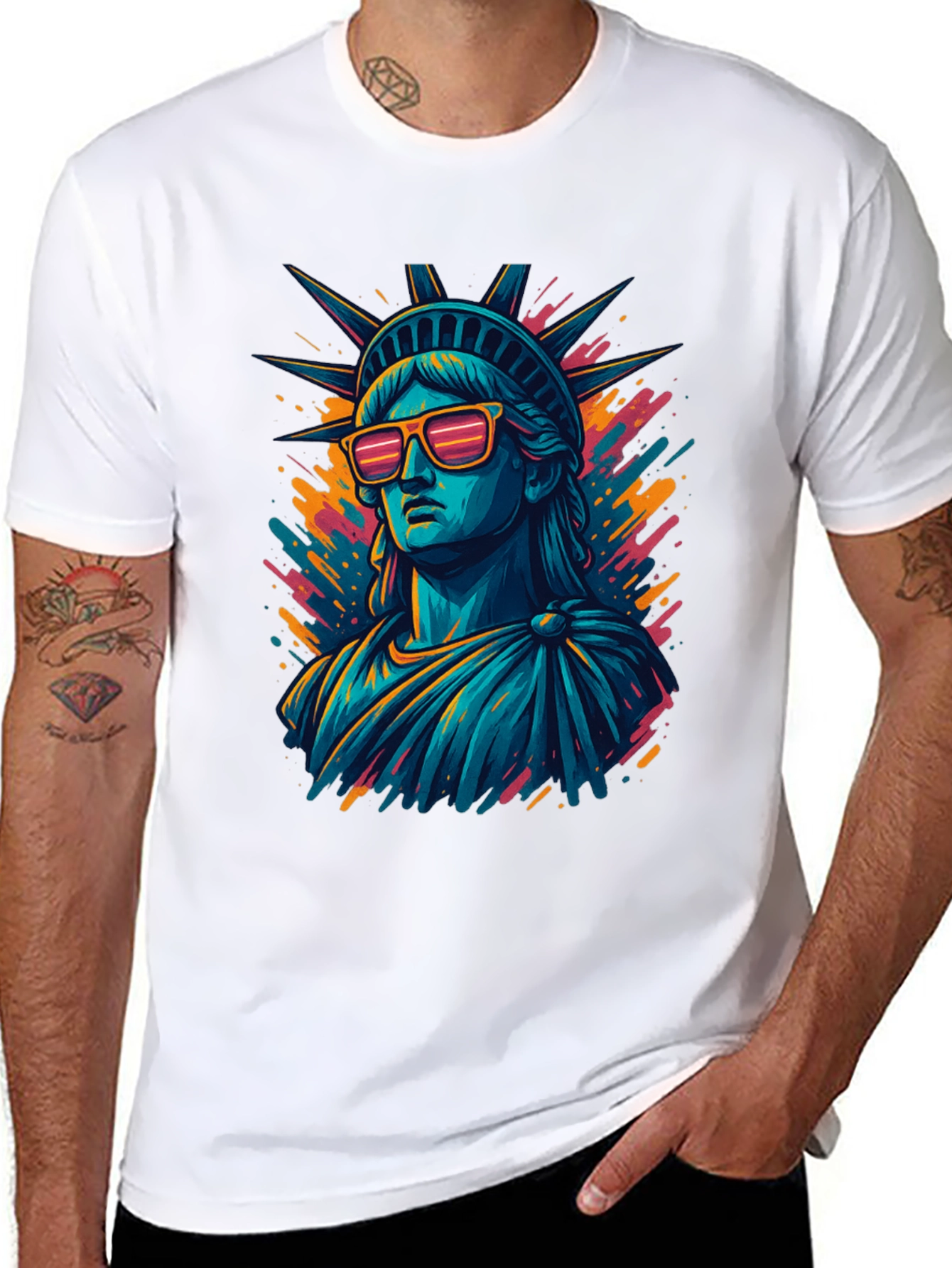 Statue of Liberty Graphic T-Shirt