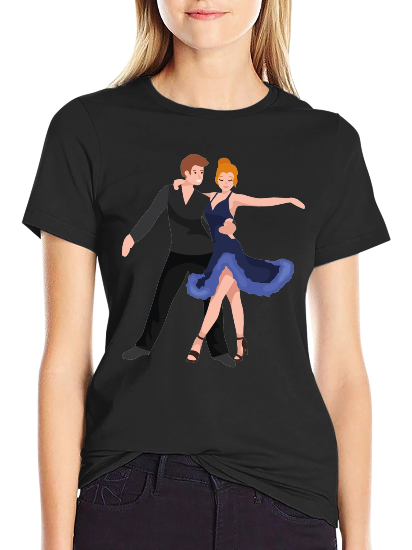 Dancing Couple Graphic T-Shirt