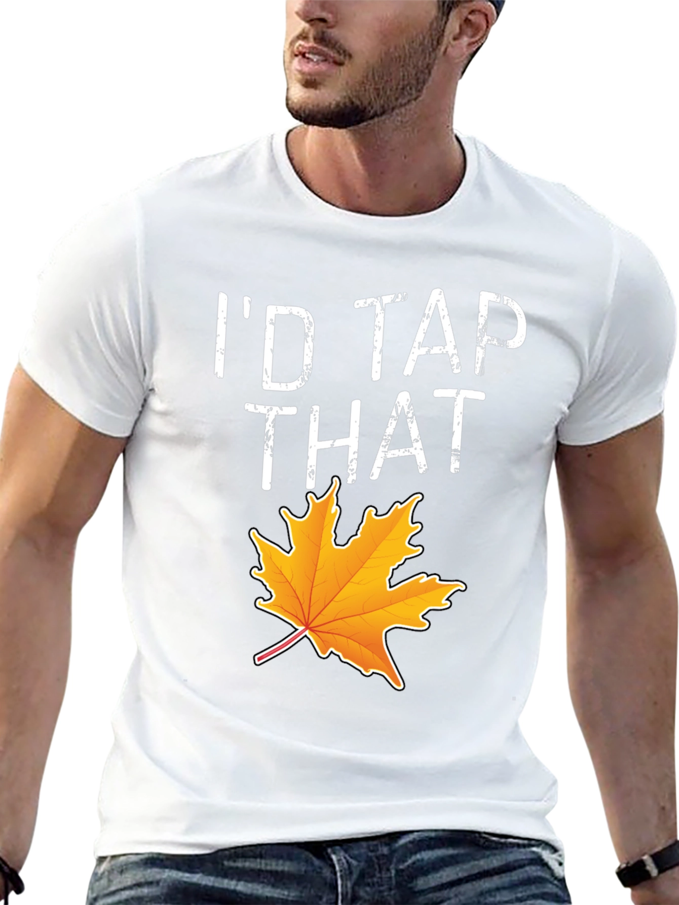 Id Tap That Maple Leaf Funny T-Shirt