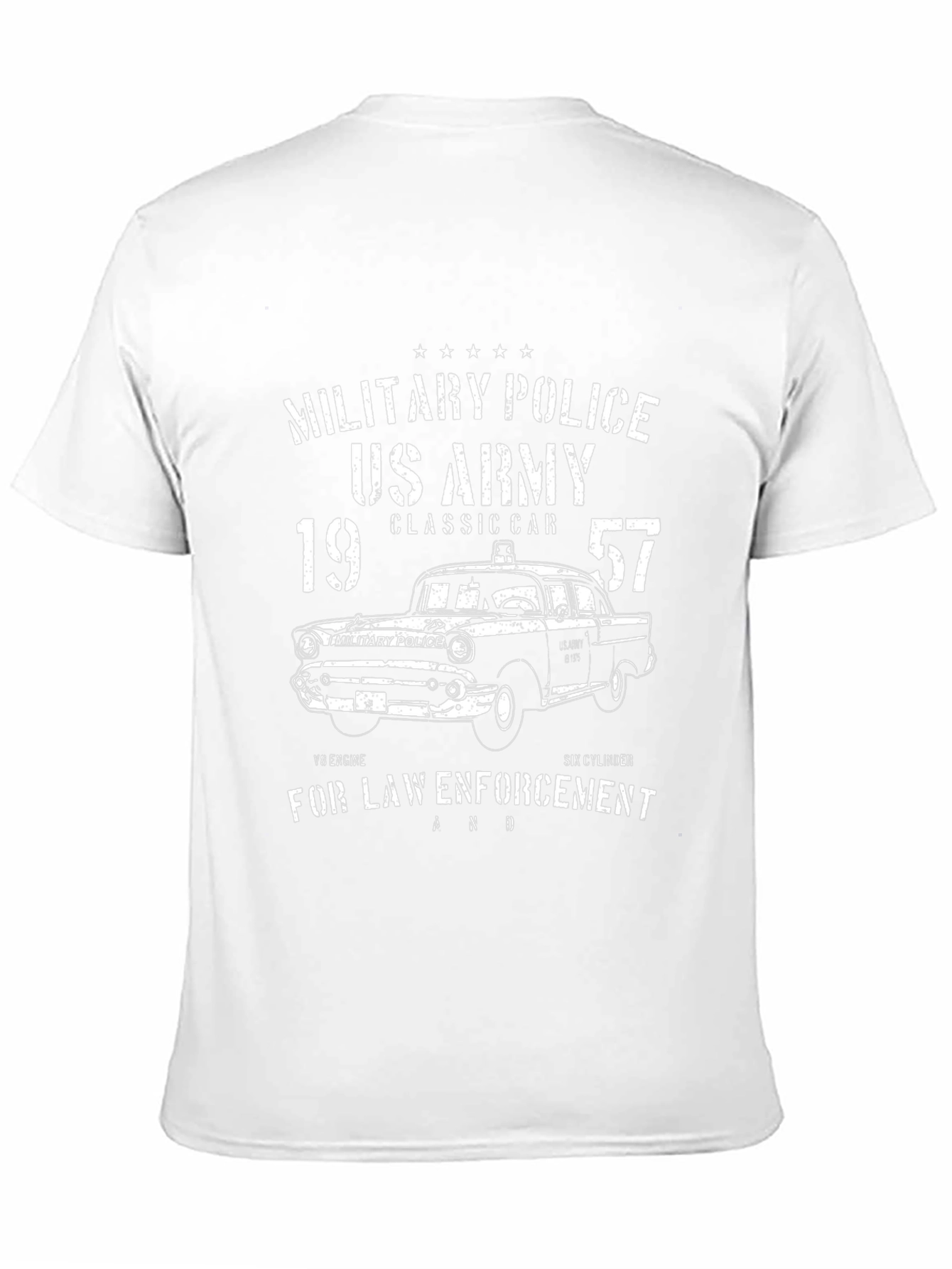 Military Police US Army Classic Car T-Shirt