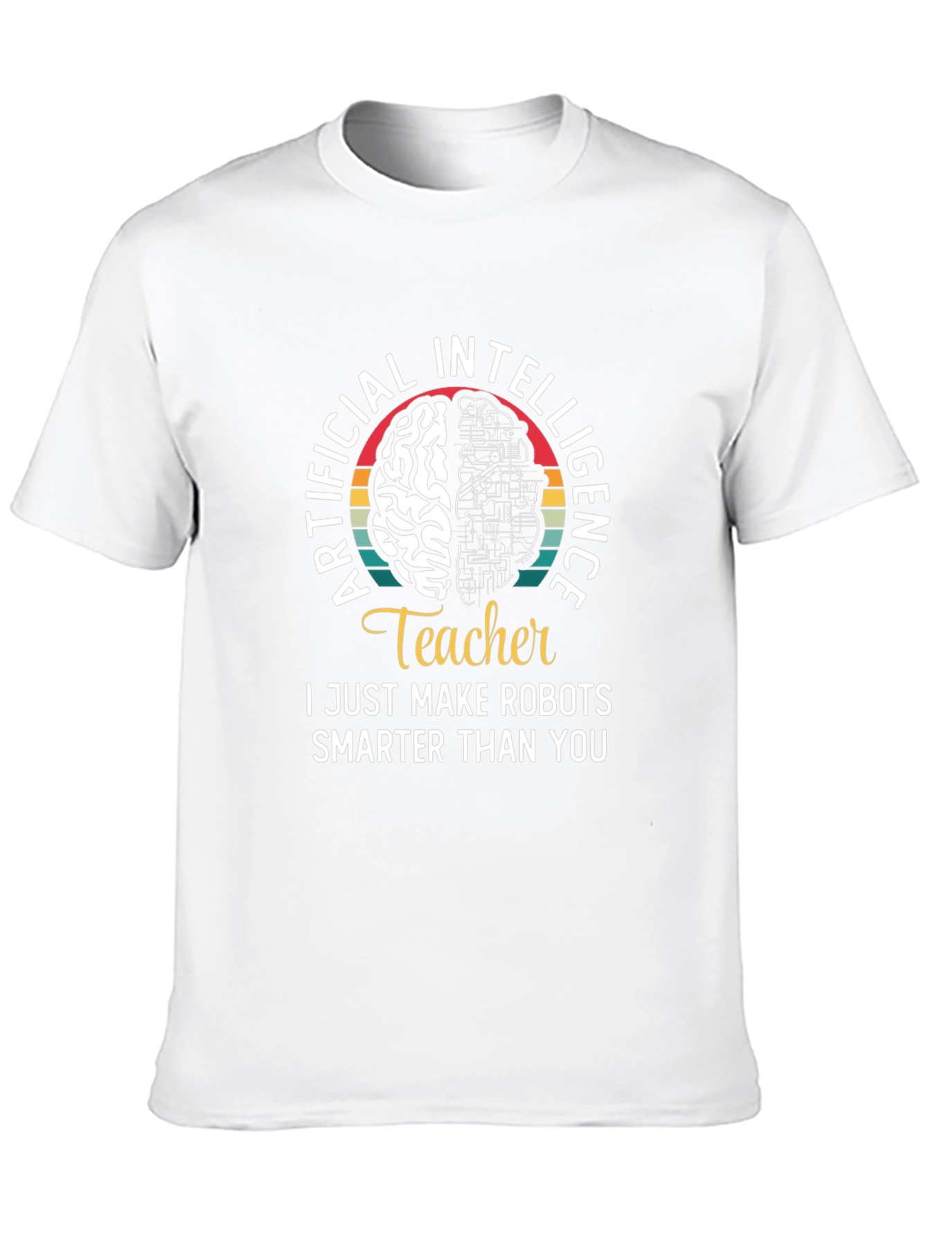 Artificial Intelligence Teacher T-Shirt