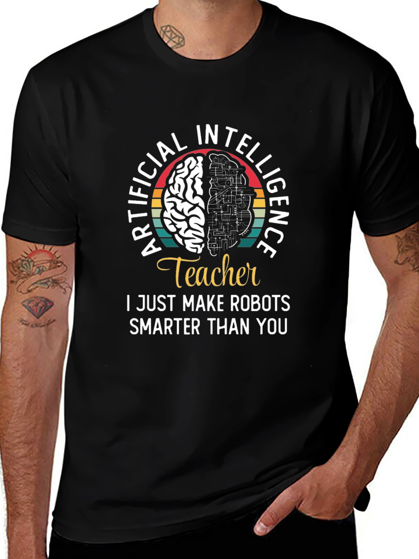 Artificial Intelligence Teacher T-Shirt