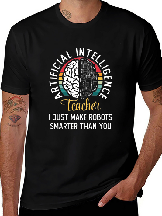 Artificial Intelligence Teacher T-Shirt