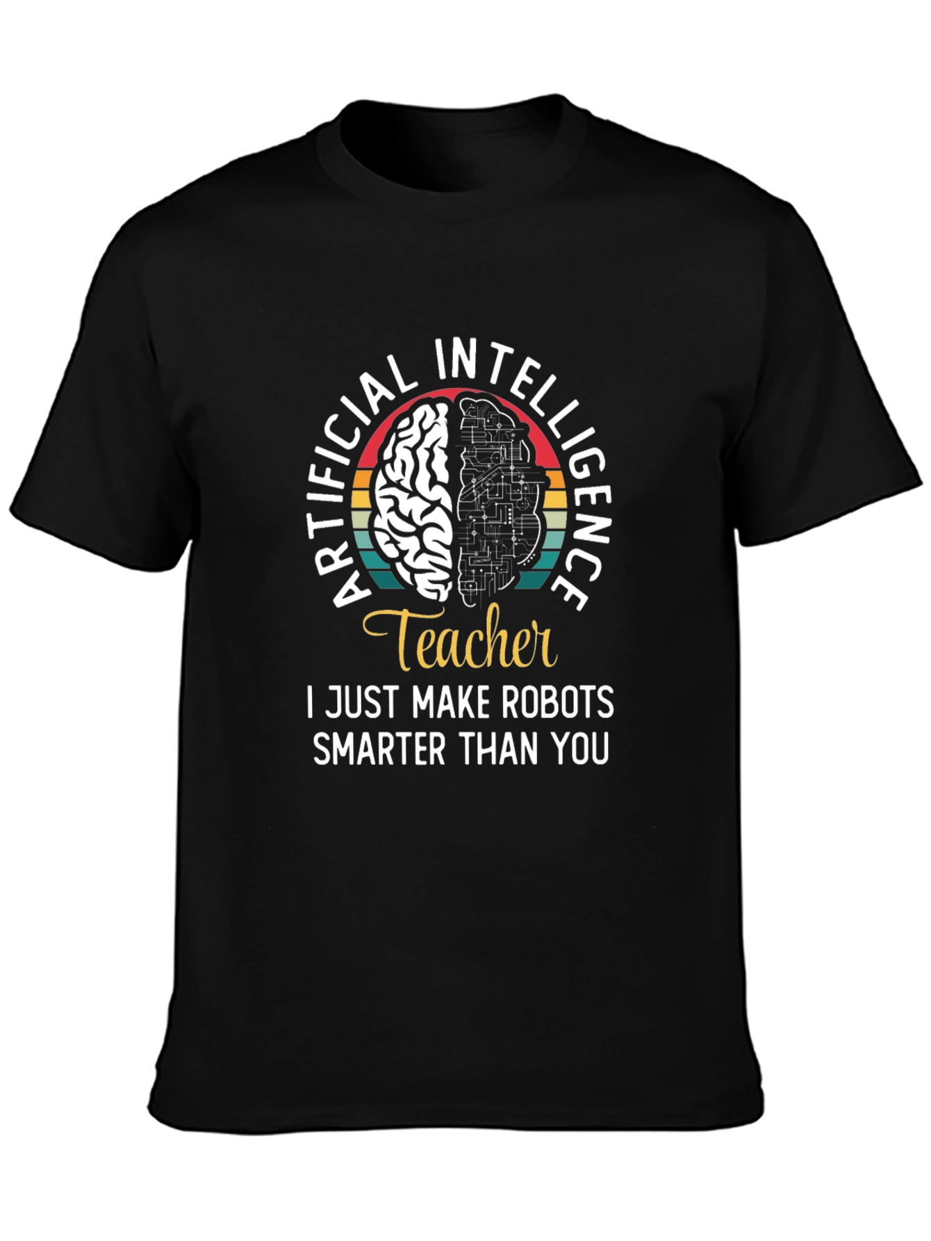 Artificial Intelligence Teacher T-Shirt