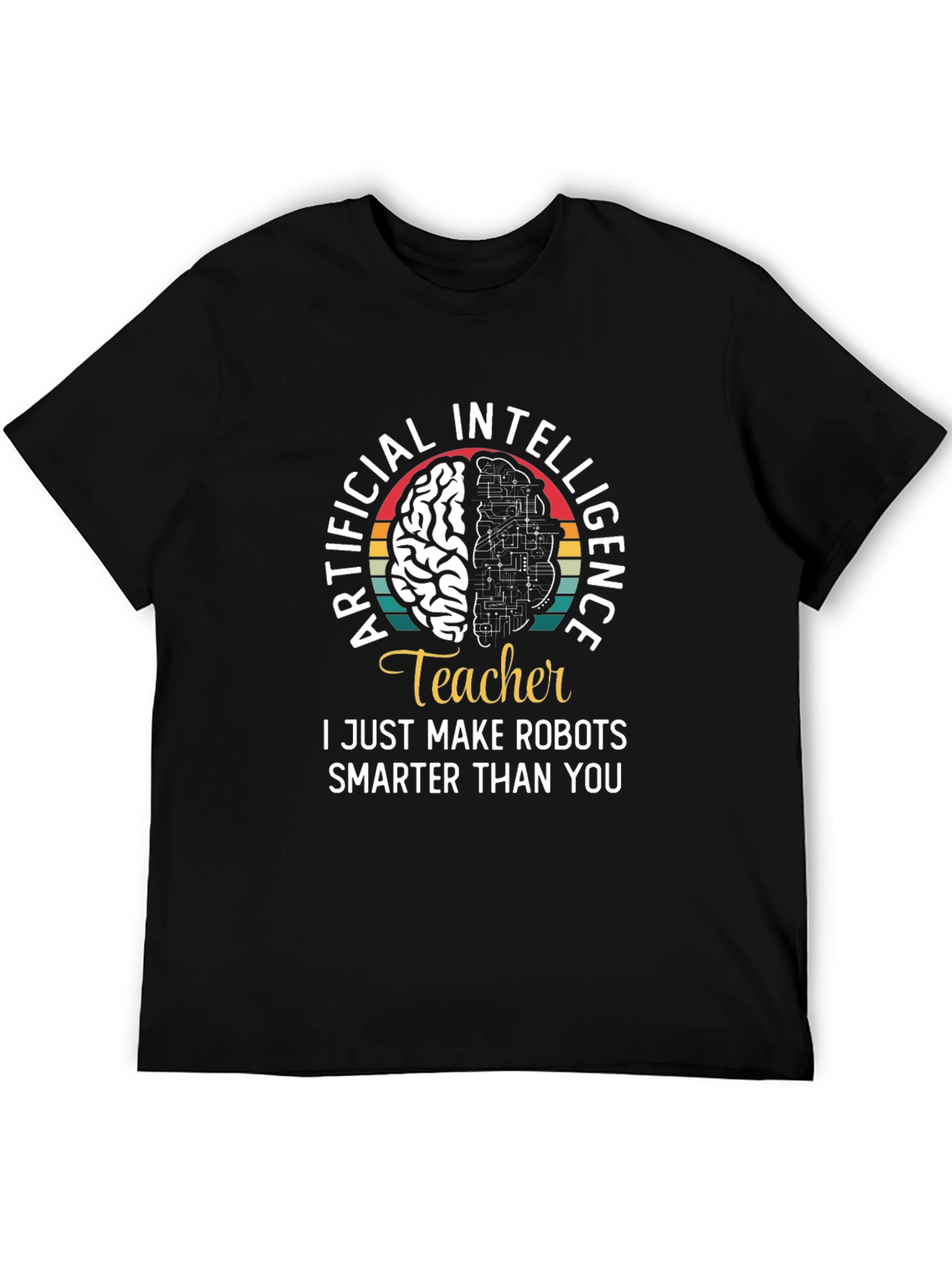 Artificial Intelligence Teacher T-Shirt