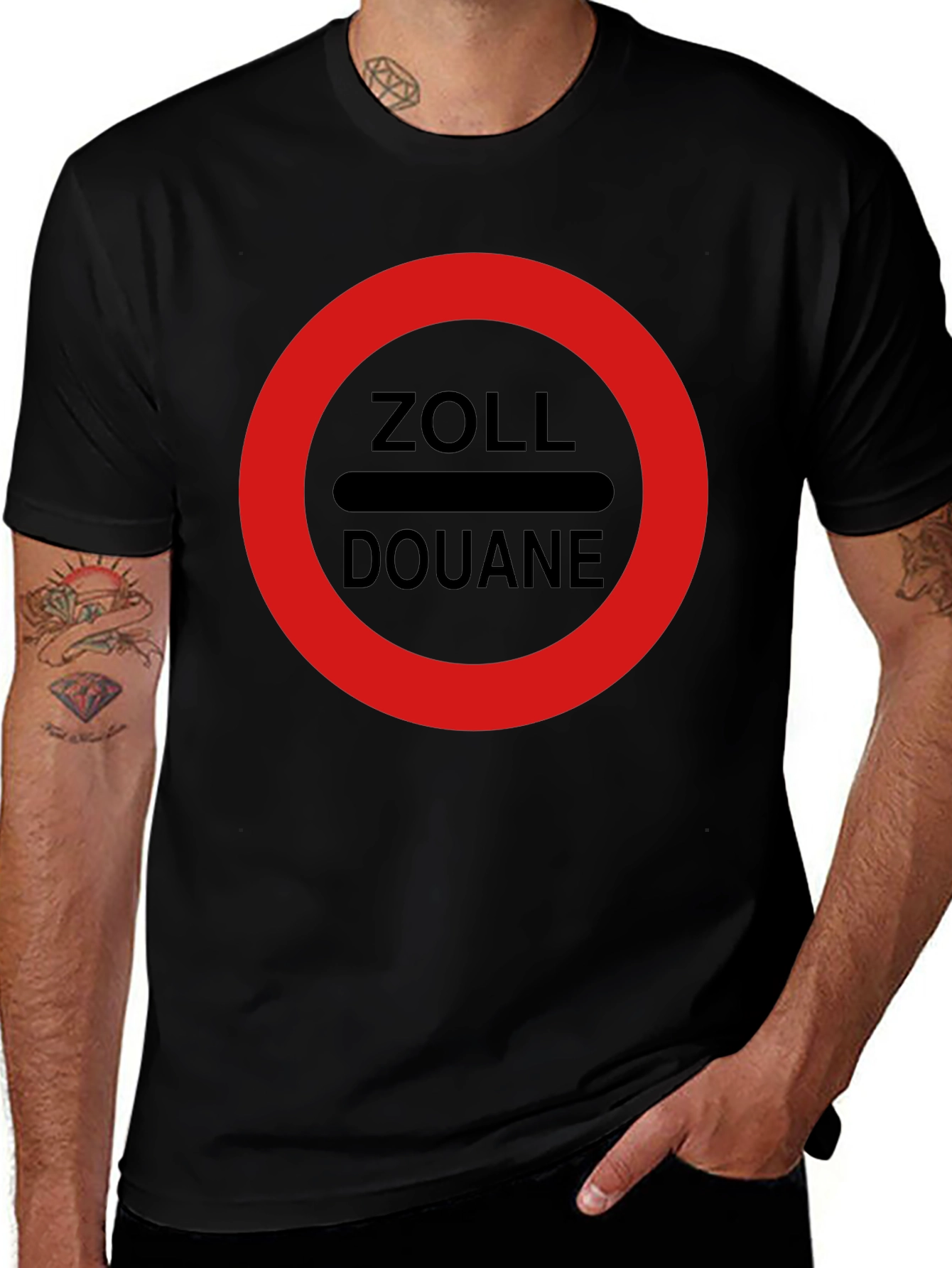 Zoll Douane T-Shirt - Custom Officer Tee