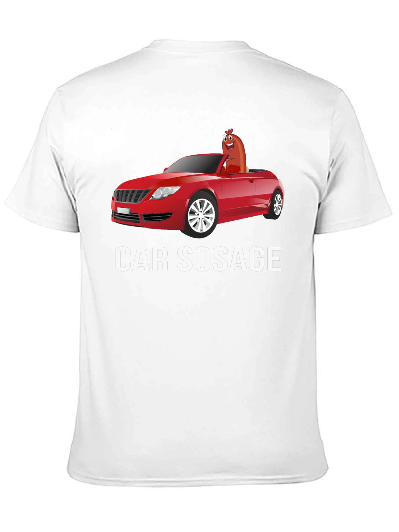 Car Sausage T-Shirt - Funny Graphic Tee