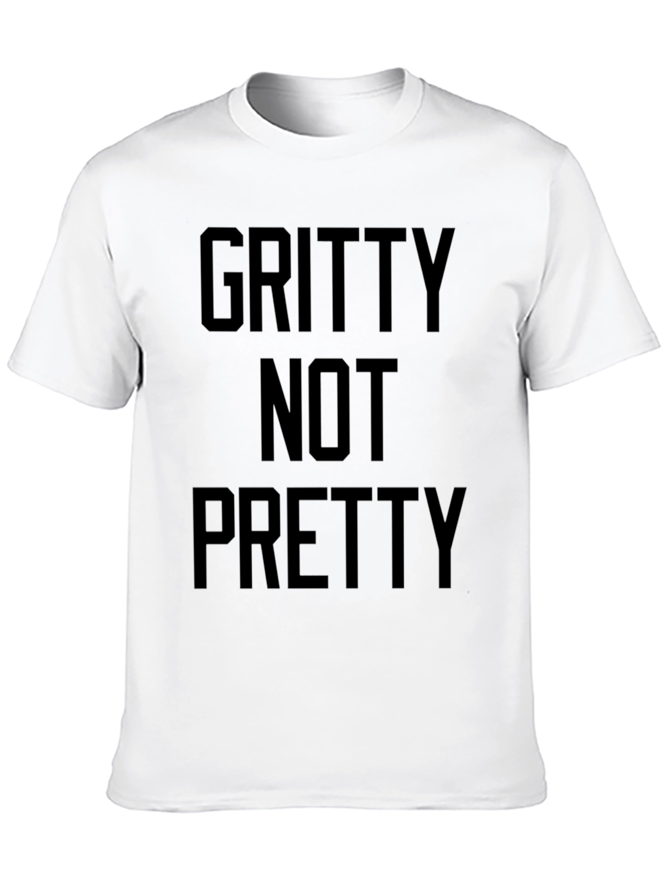Gritty Not Pretty Mens Black T-Shirt