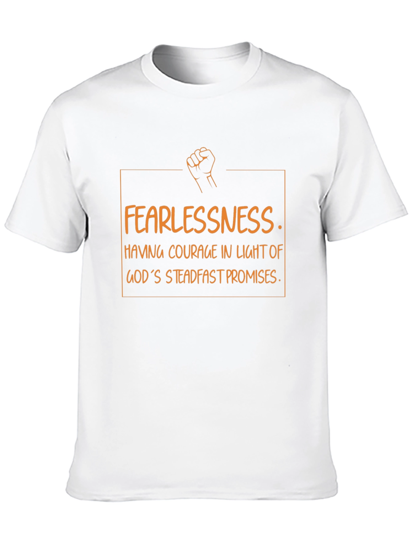 Fearlessness Graphic Tee - Courage in Faith