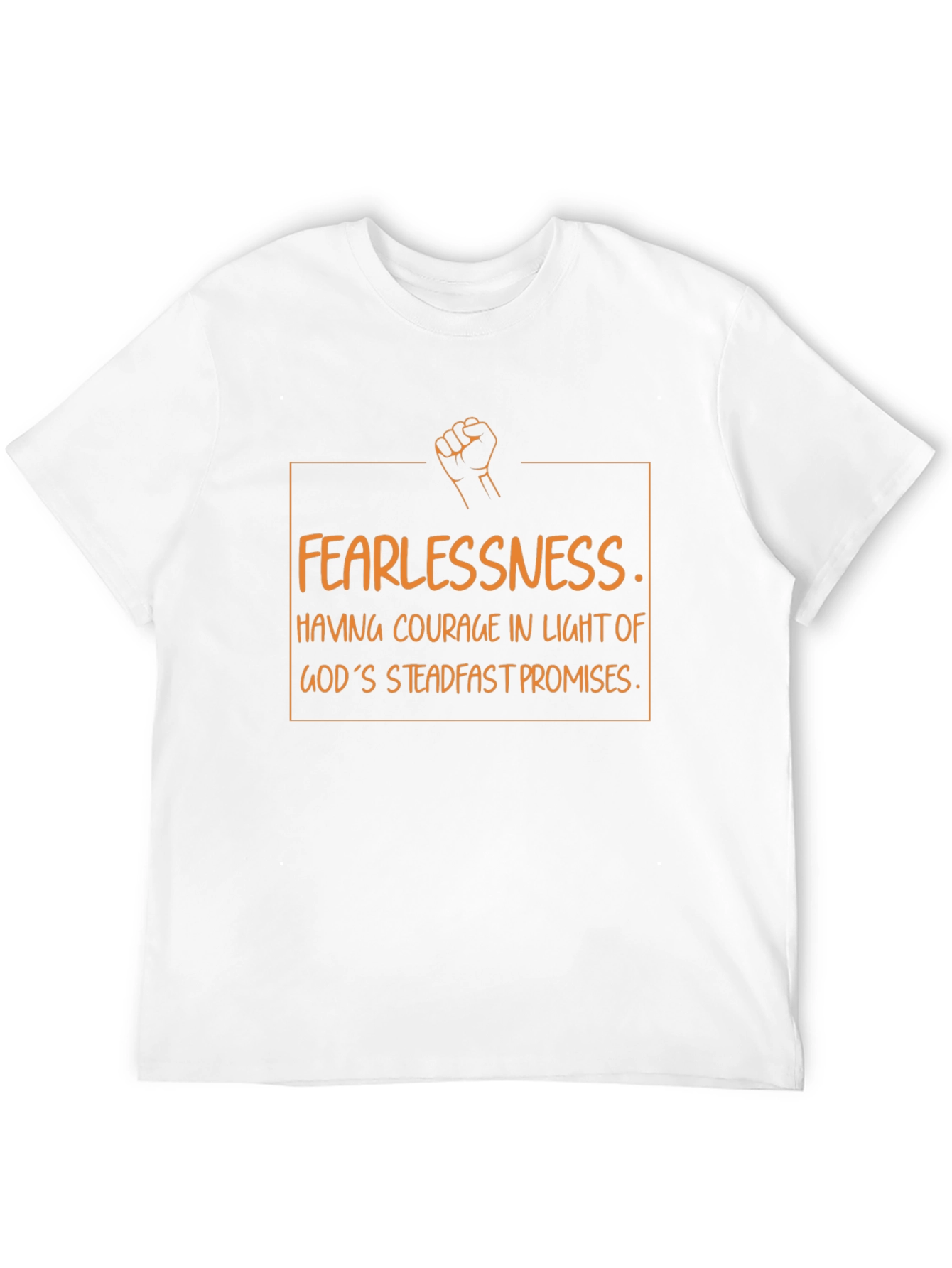 Fearlessness Graphic Tee - Courage in Faith