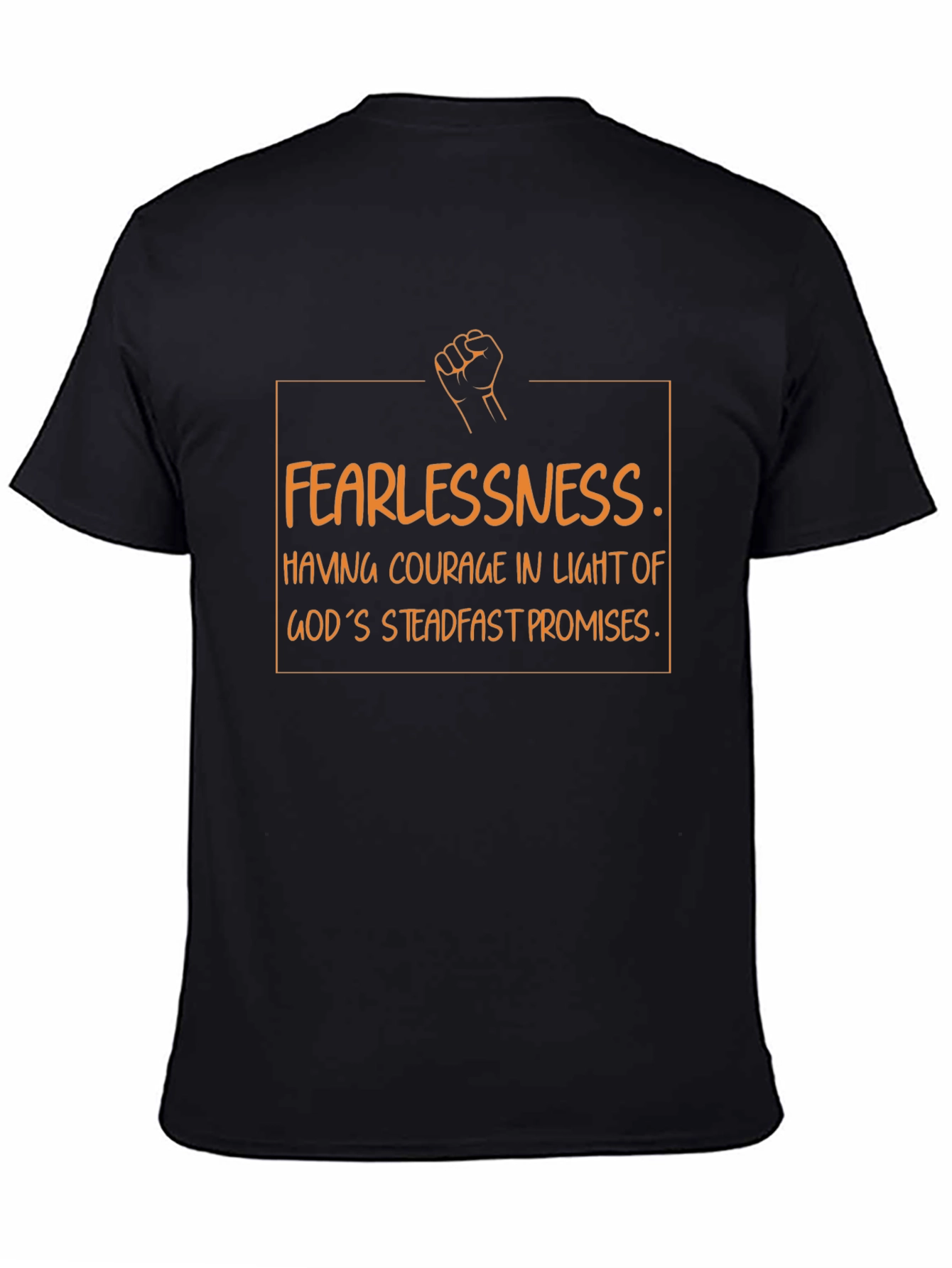 Fearlessness Graphic Tee - Courage in Faith
