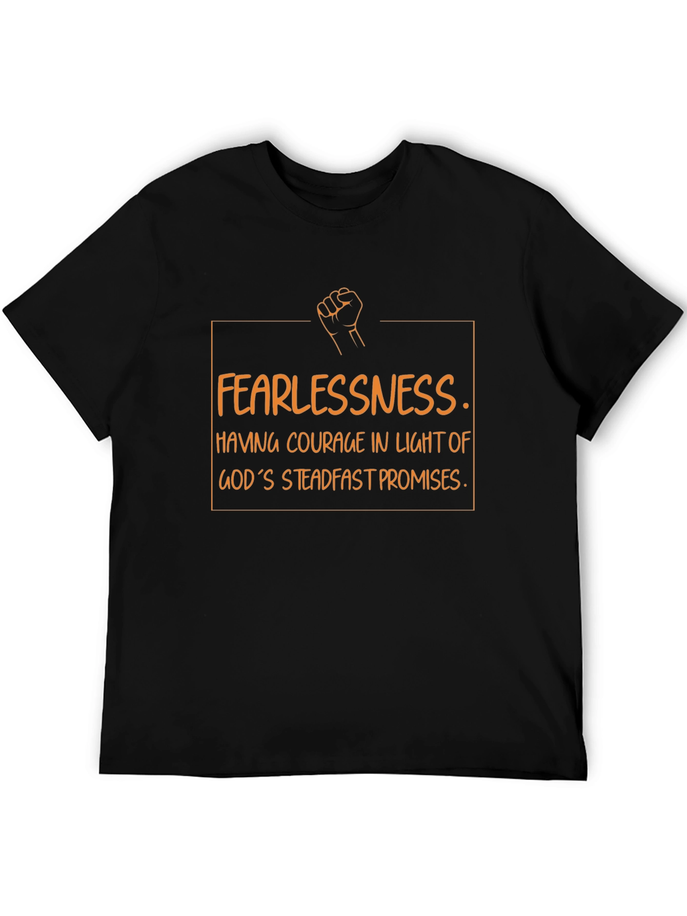 Fearlessness Graphic Tee - Courage in Faith