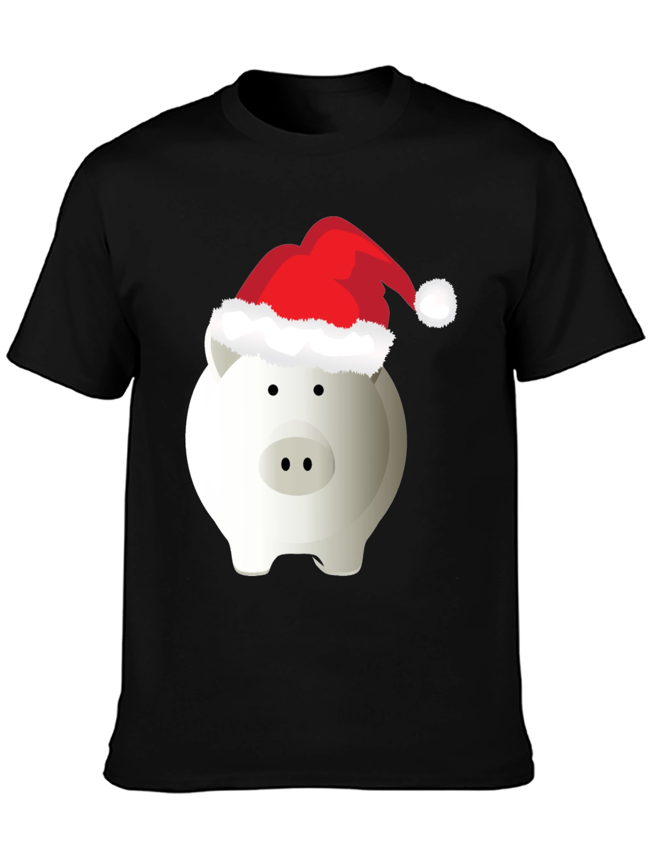 Holiday Piggy Bank T-Shirt - Christmas Savings Tee