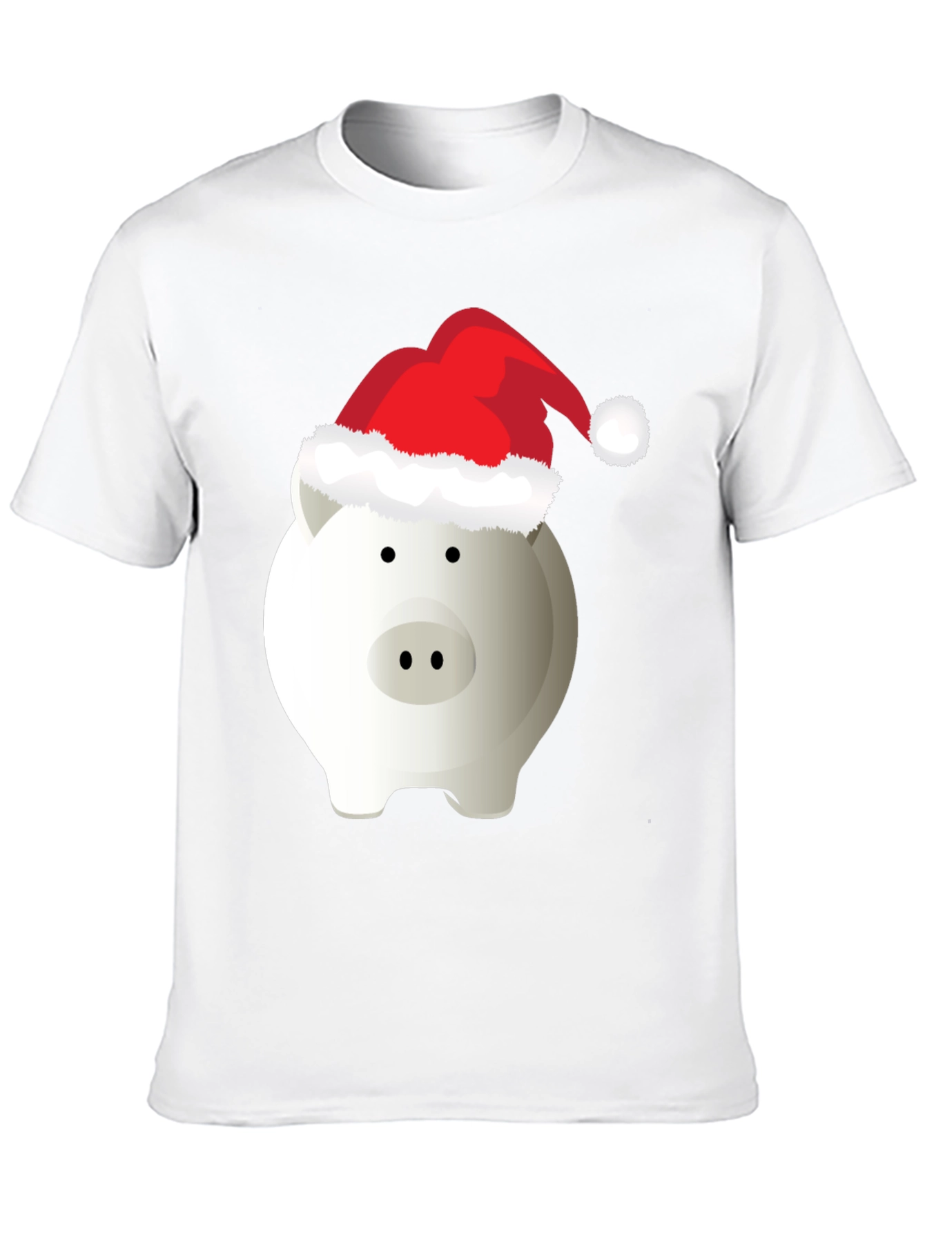 Holiday Piggy Bank T-Shirt - Christmas Savings Tee