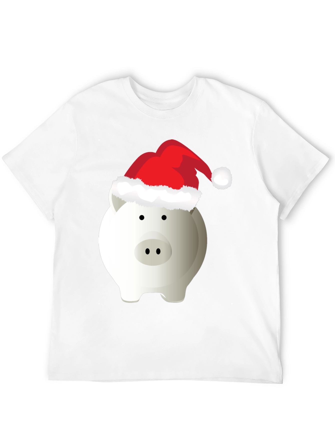 Holiday Piggy Bank T-Shirt - Christmas Savings Tee