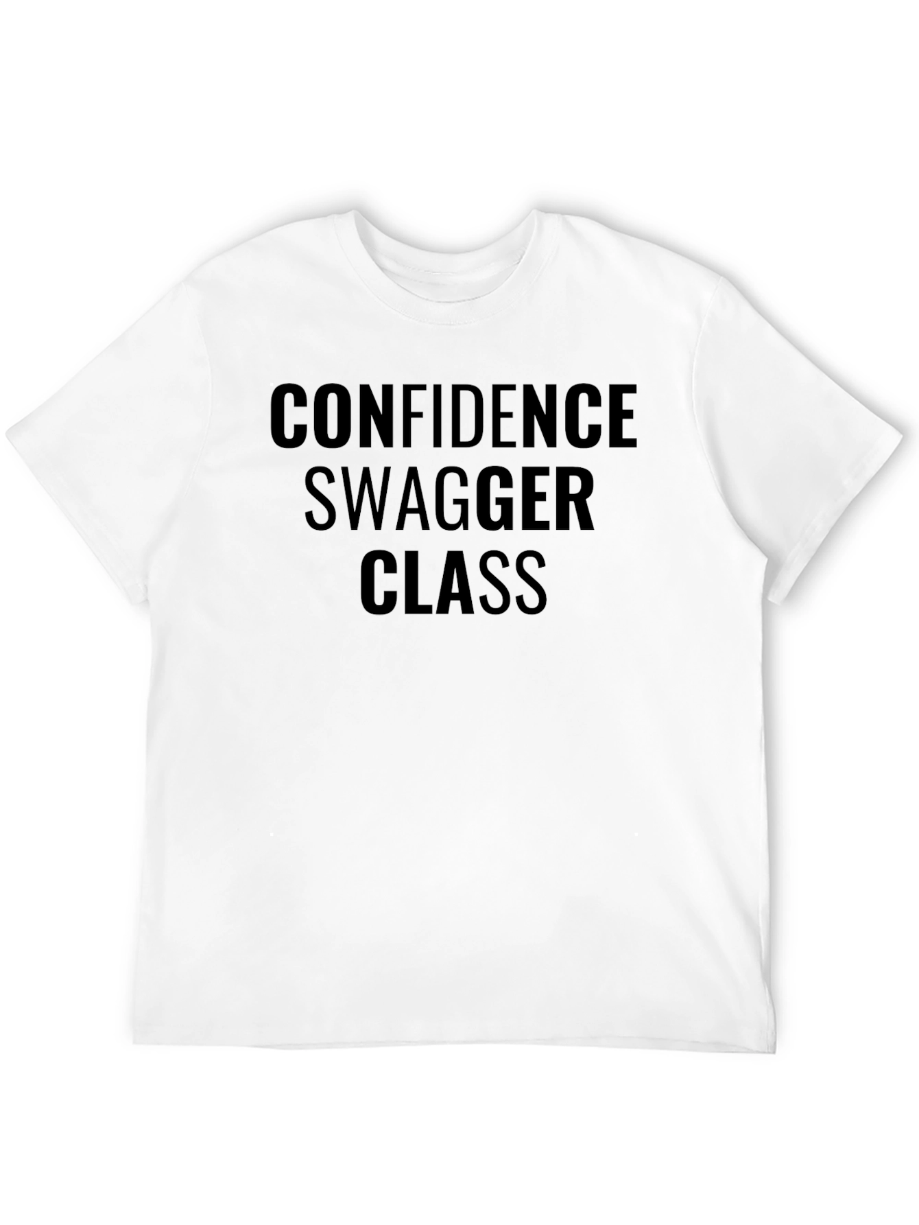 Confidence Swagger Class Graphic T-Shirt