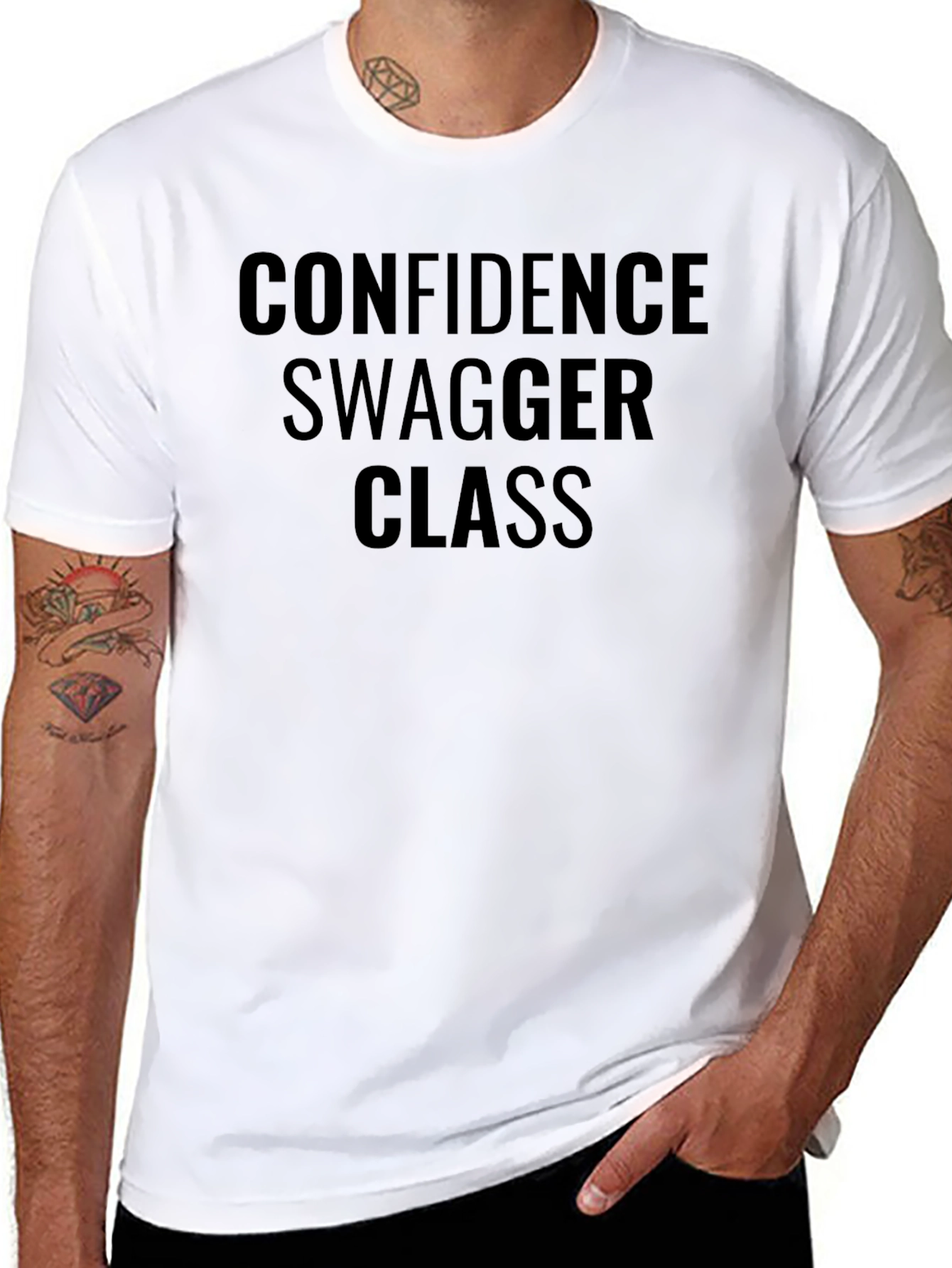 Confidence Swagger Class Graphic T-Shirt