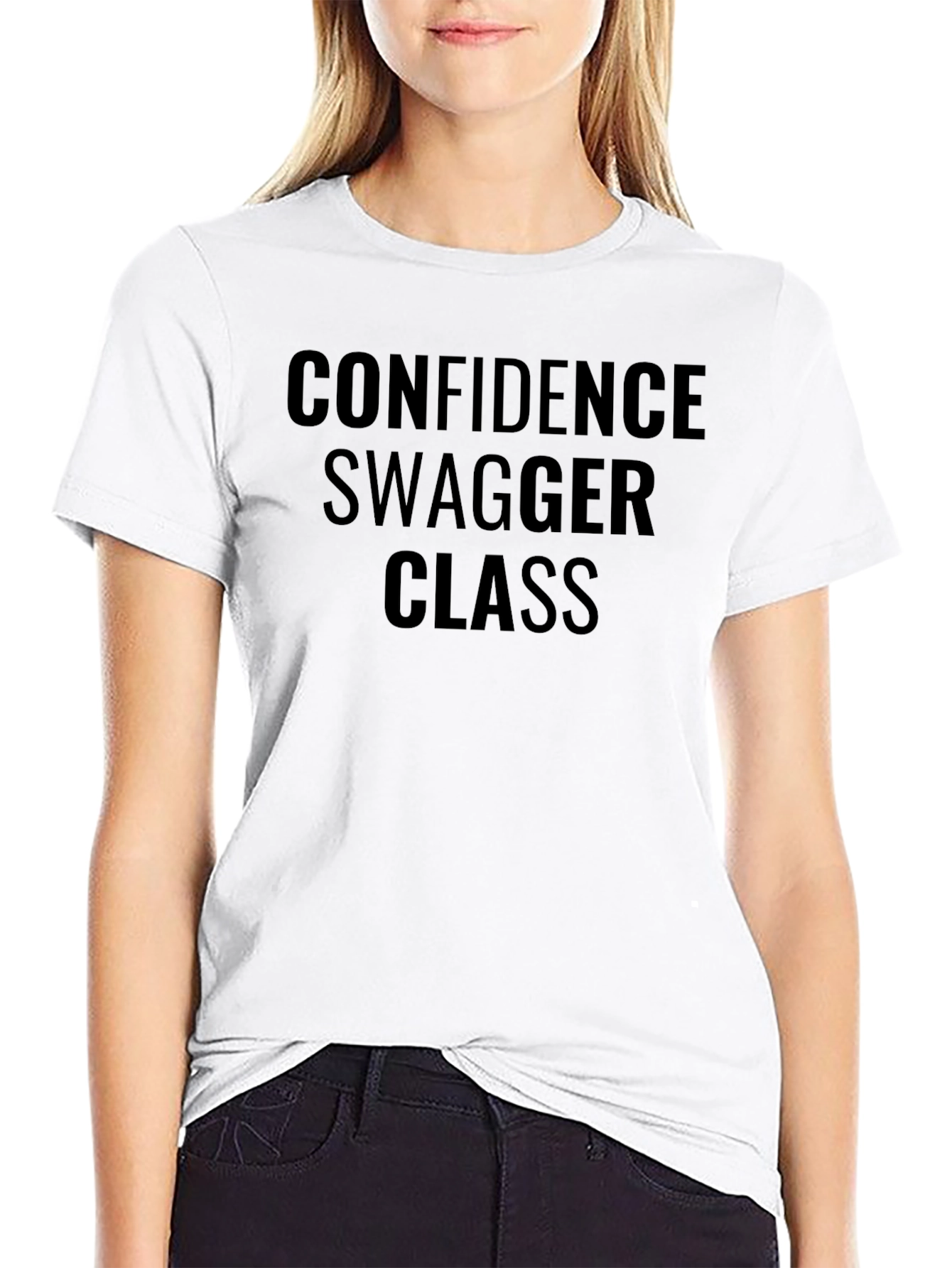 Confidence Swagger Class Graphic T-Shirt