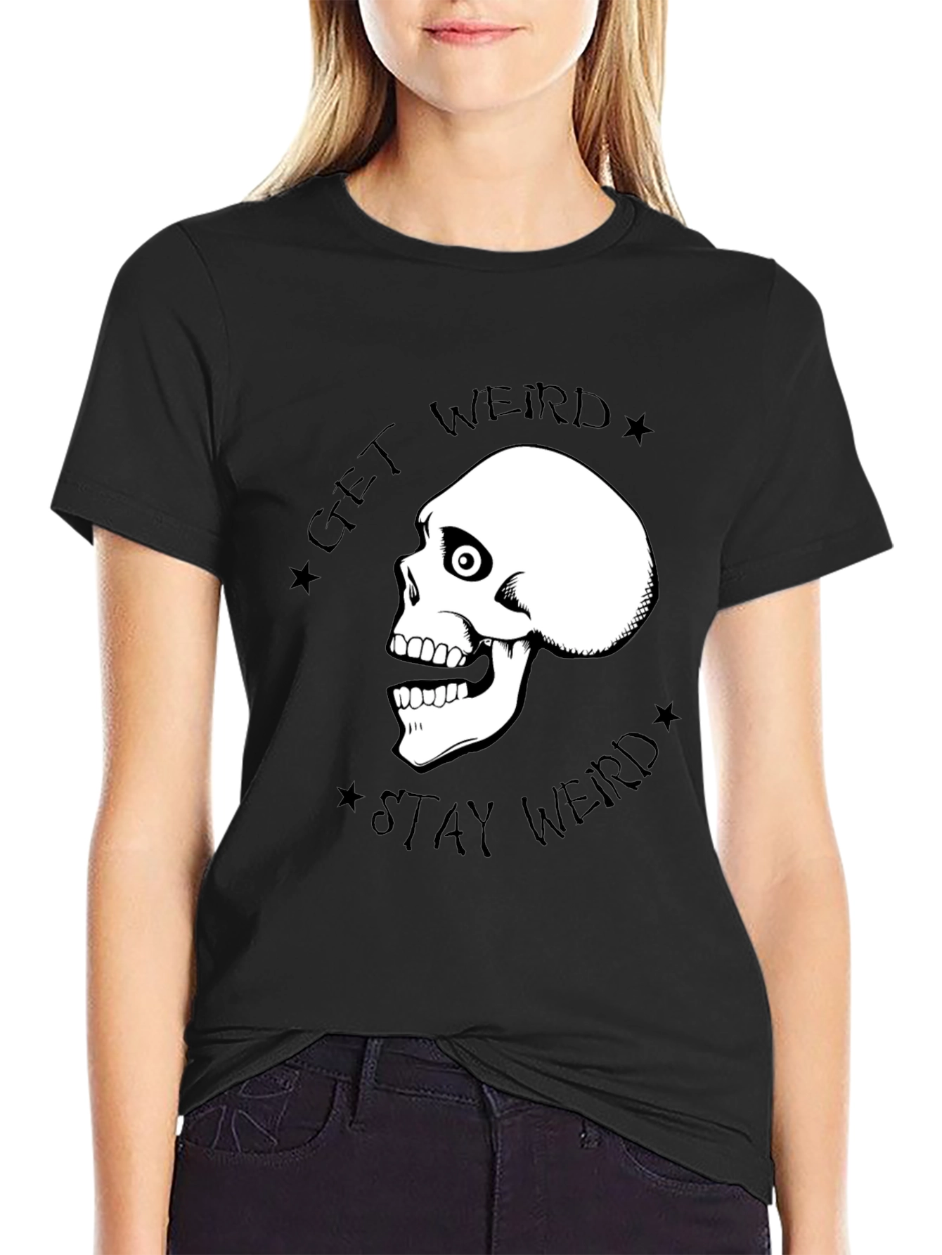 Get Weird Stay Weird Graphic T-Shirt