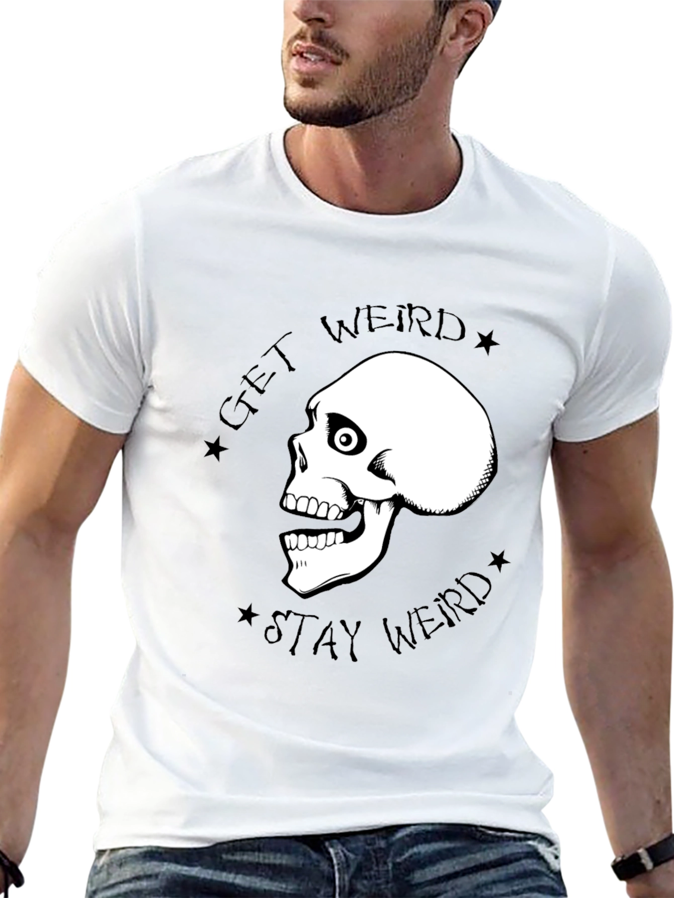 Get Weird Stay Weird Graphic T-Shirt