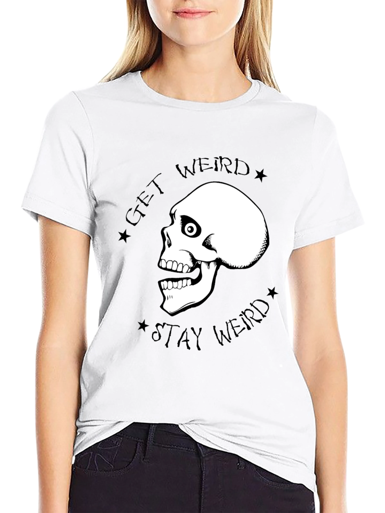 Get Weird Stay Weird Graphic T-Shirt