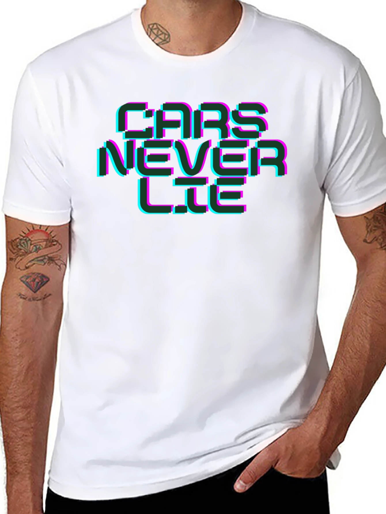 Cars Never Lie Graphic Tee