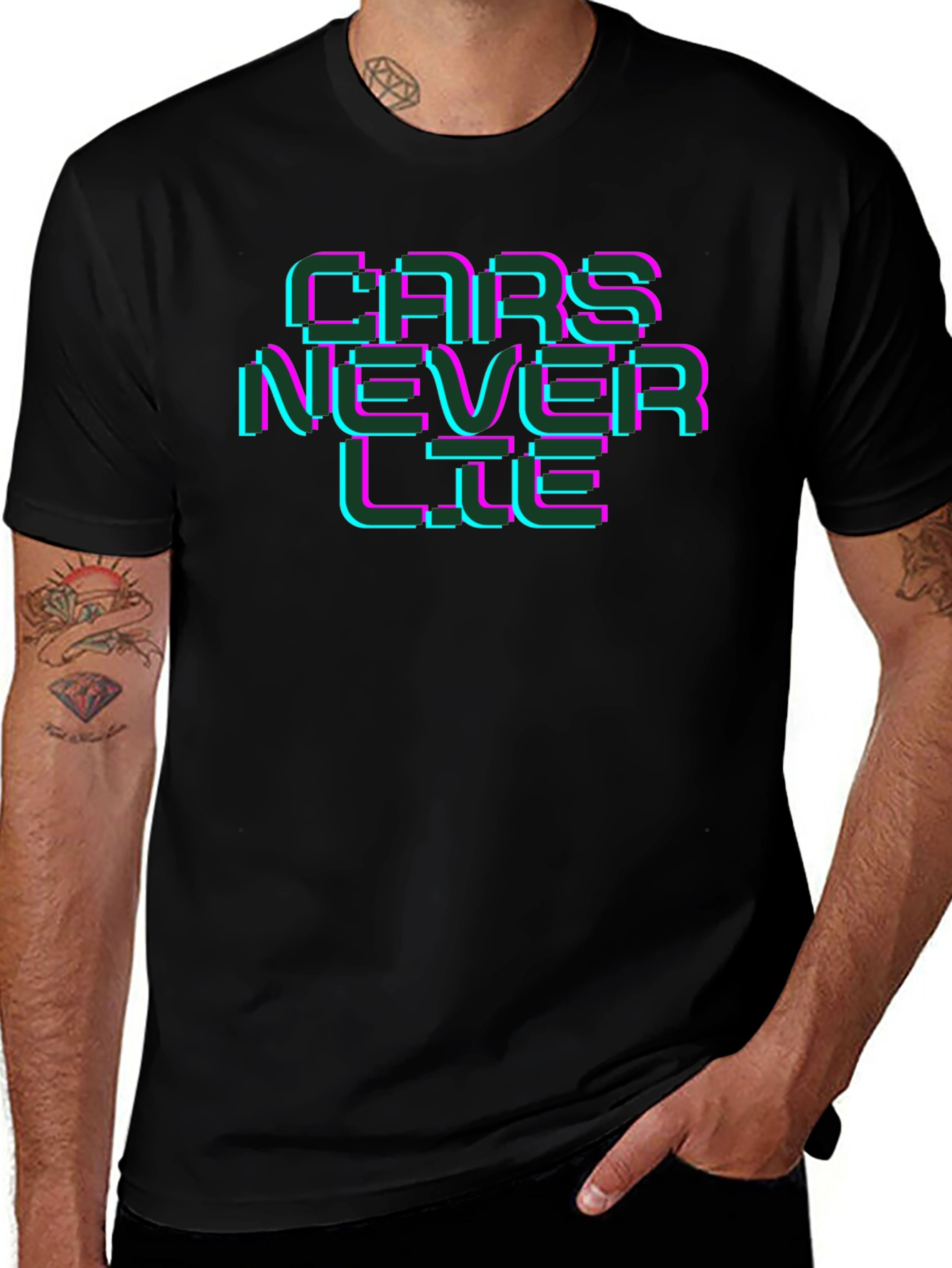 Cars Never Lie Graphic Tee